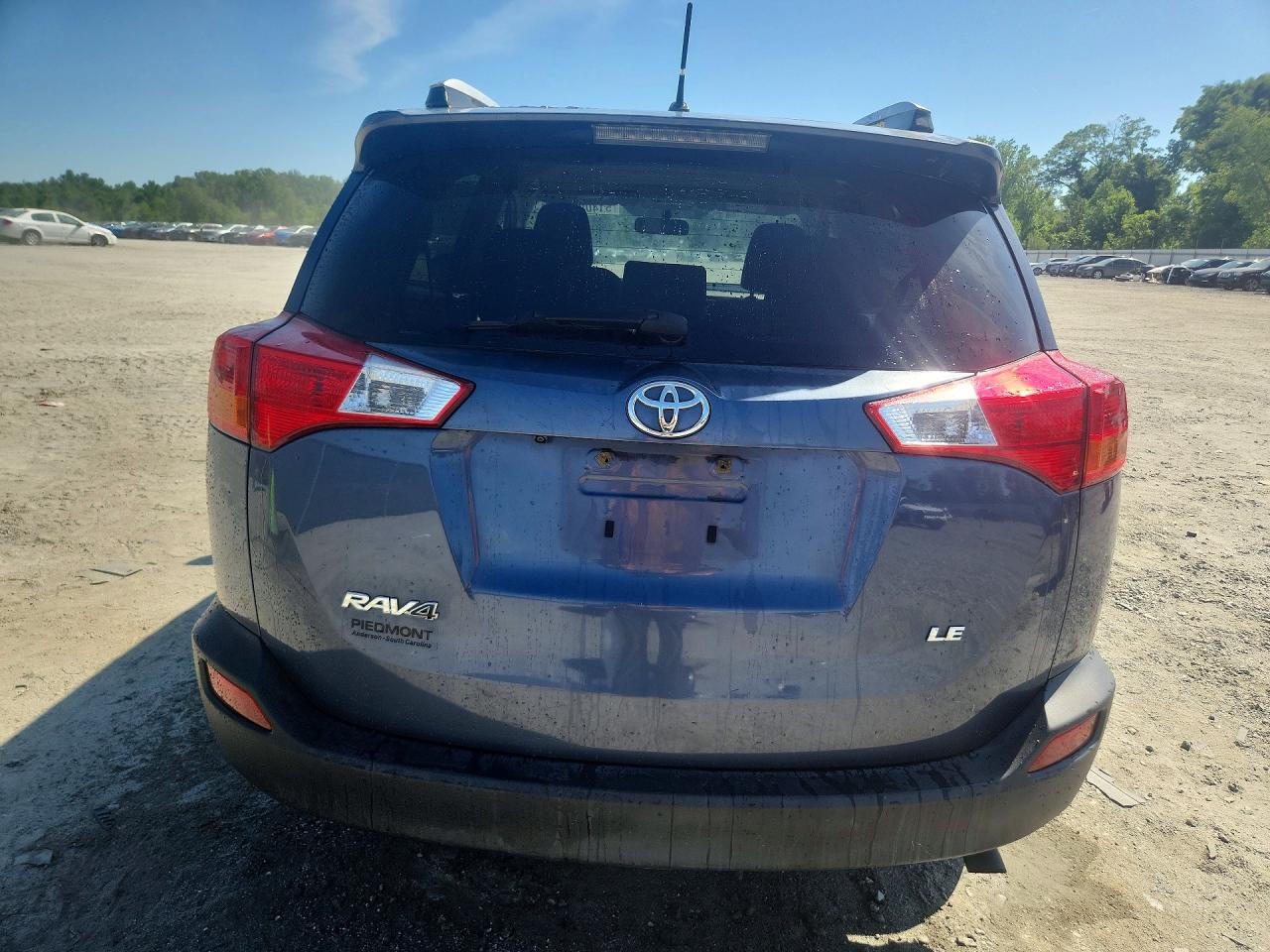 2014 Toyota Rav4 Le Синий vin: JTMZFREV0ED032557