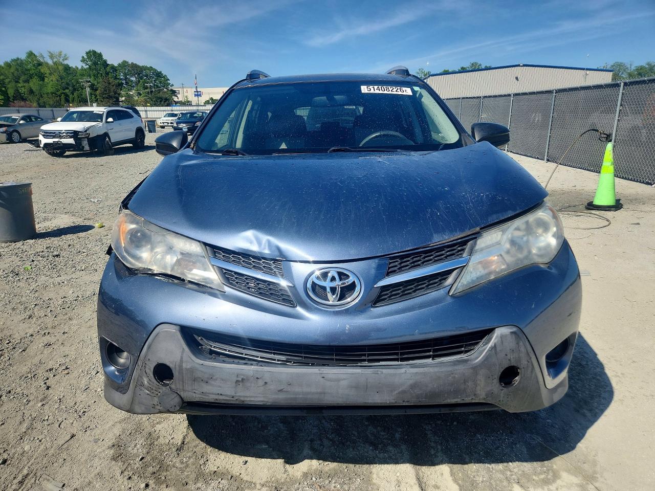 2014 Toyota Rav4 Le Синий vin: JTMZFREV0ED032557