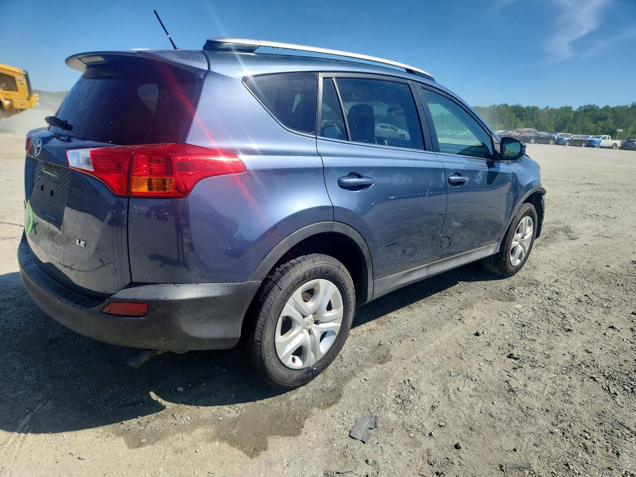 2014 Toyota Rav4 Le Синий vin: JTMZFREV0ED032557