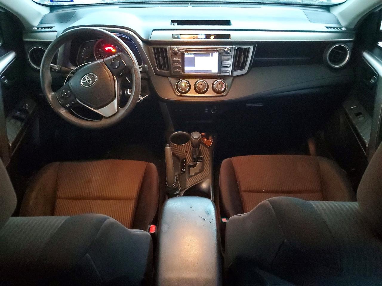 2015 Toyota Rav4 White vin: JTMZFREV0FJ055341