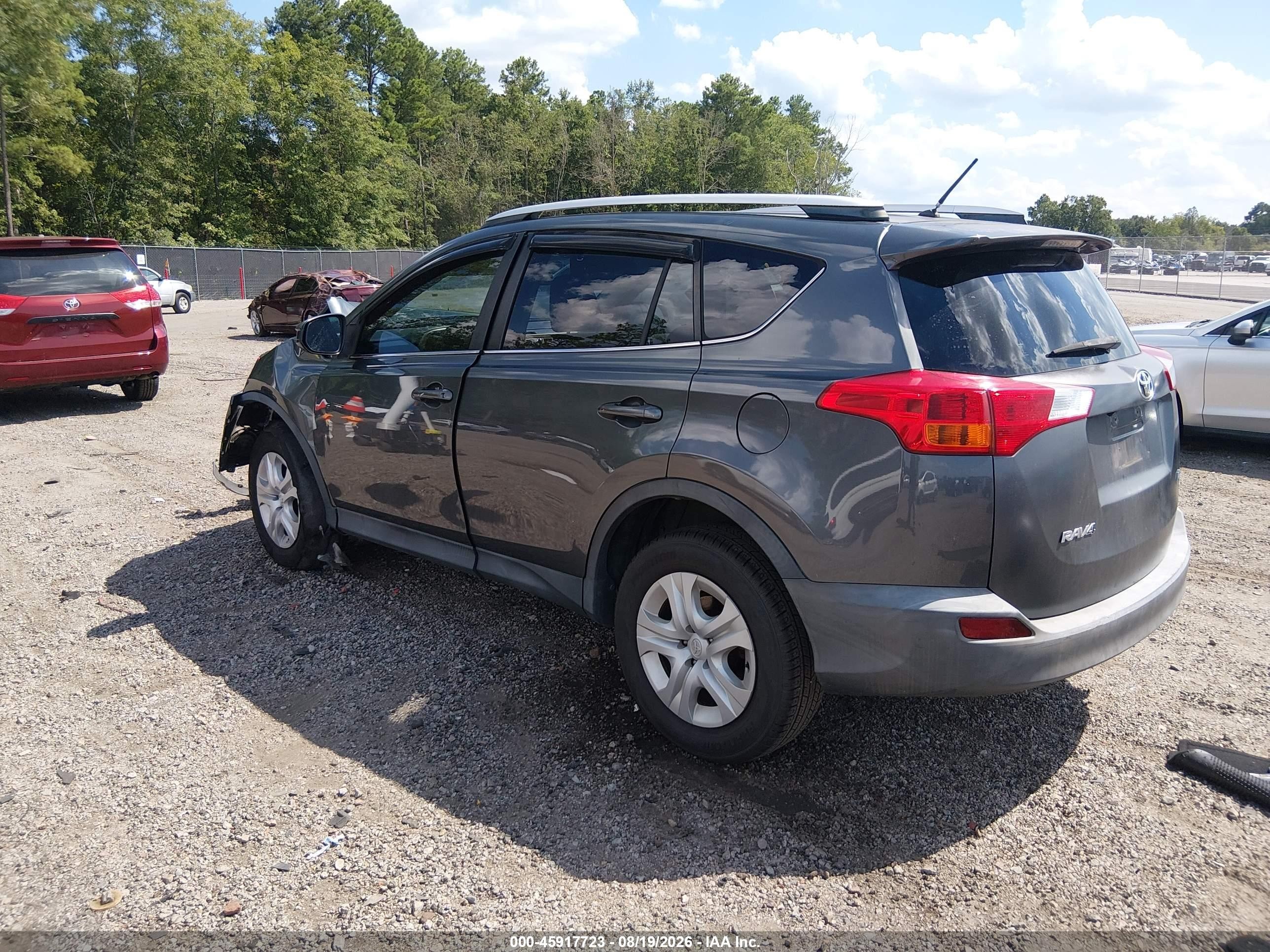 2013 Toyota Rav4 Le Gray vin: JTMZFREV1DD024255