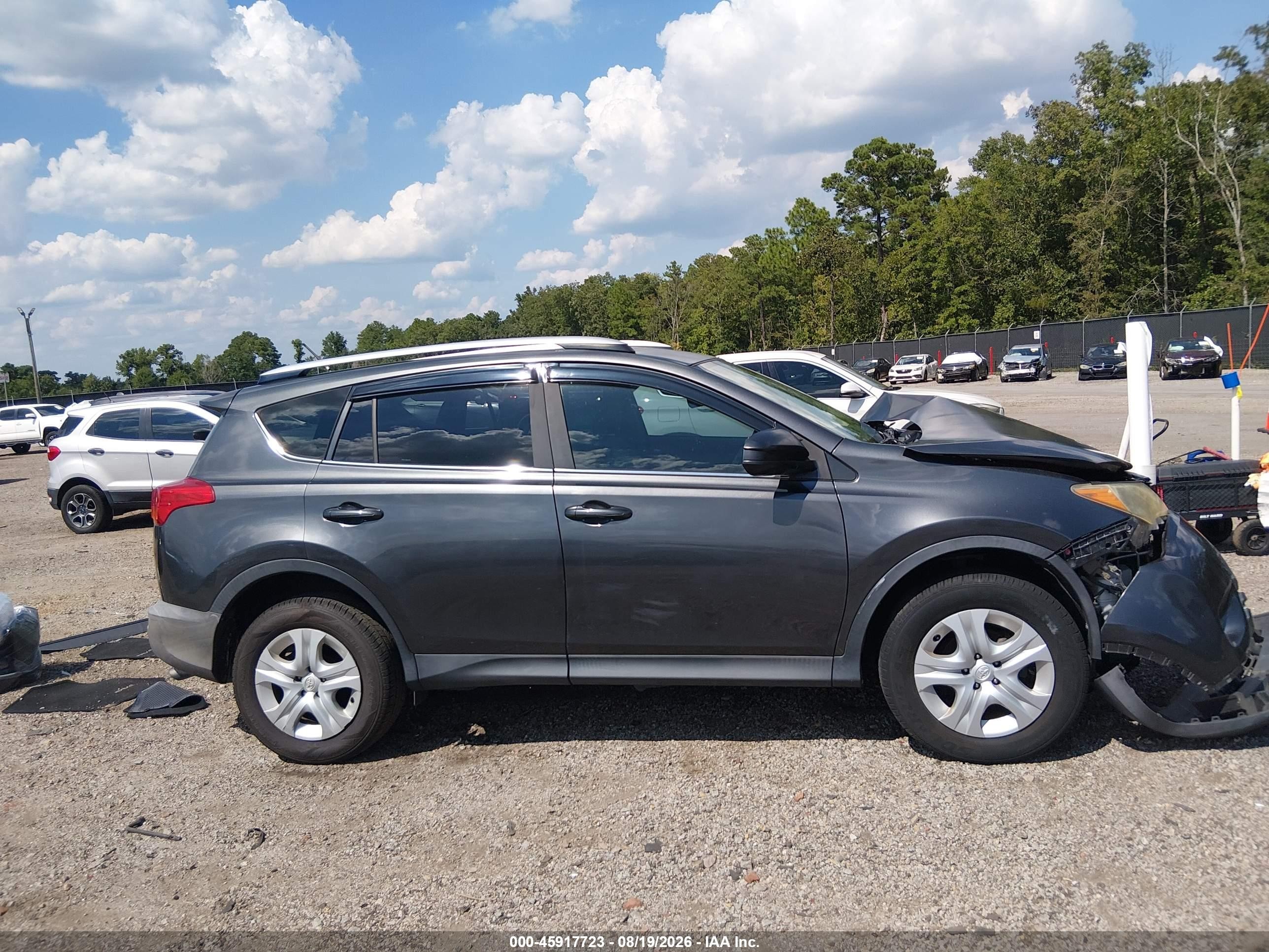 2013 Toyota Rav4 Le Gray vin: JTMZFREV1DD024255