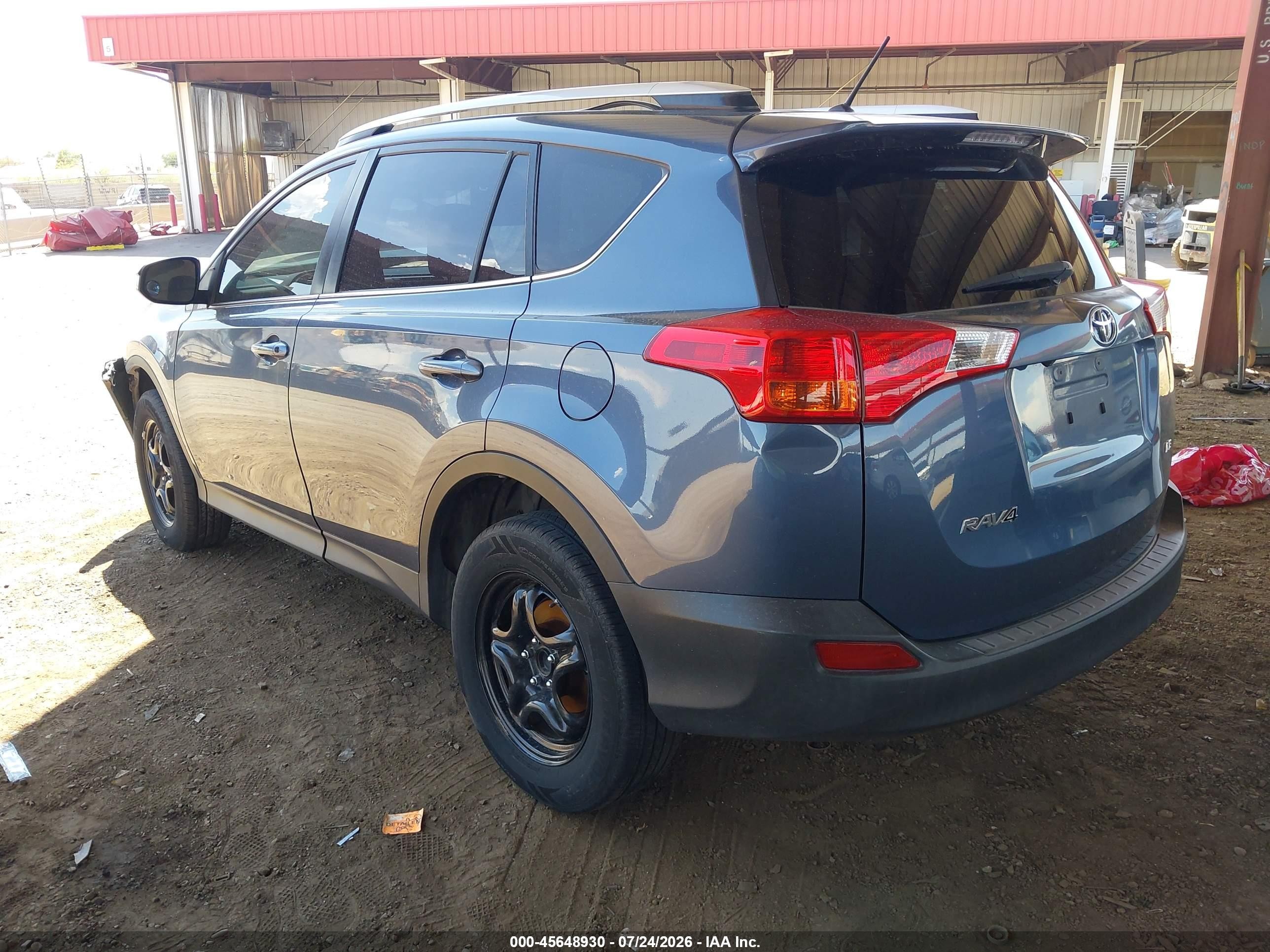 2014 Toyota Rav4 Le Gray vin: JTMZFREV1ED034530