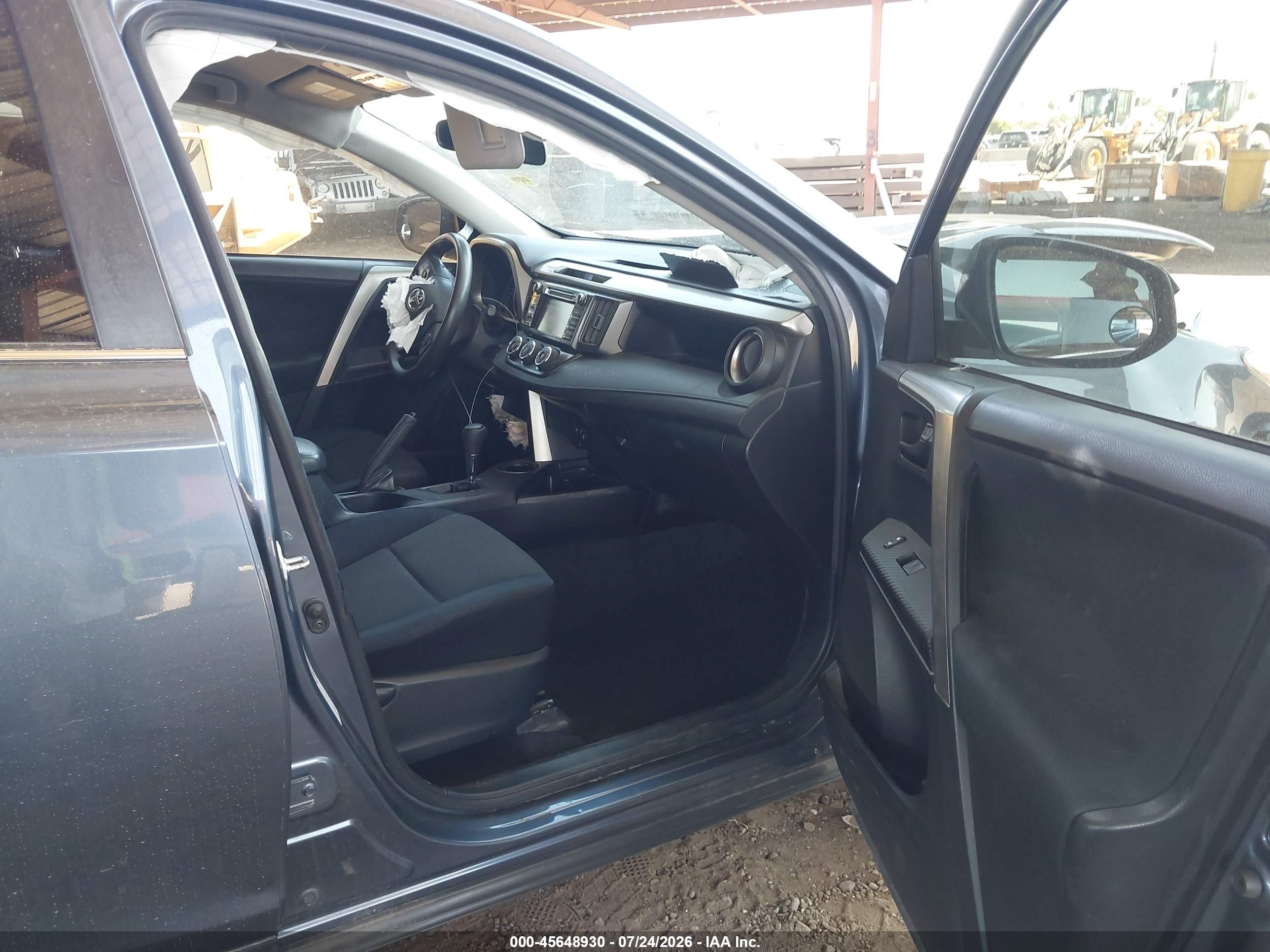2014 Toyota Rav4 Le Gray vin: JTMZFREV1ED034530