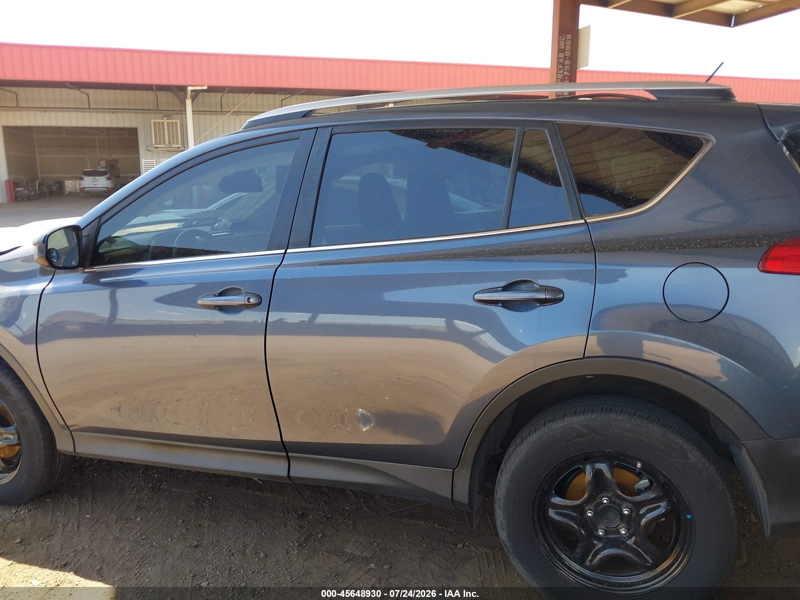 2014 Toyota Rav4 Le Gray vin: JTMZFREV1ED034530