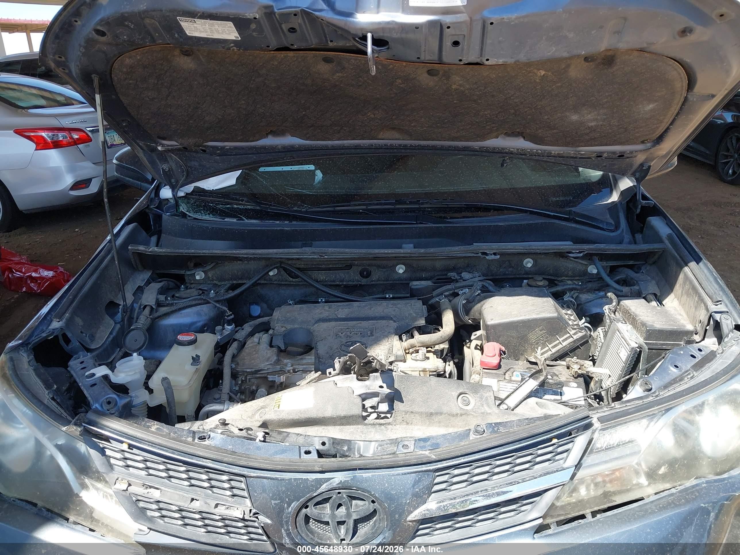 2014 Toyota Rav4 Le Gray vin: JTMZFREV1ED034530