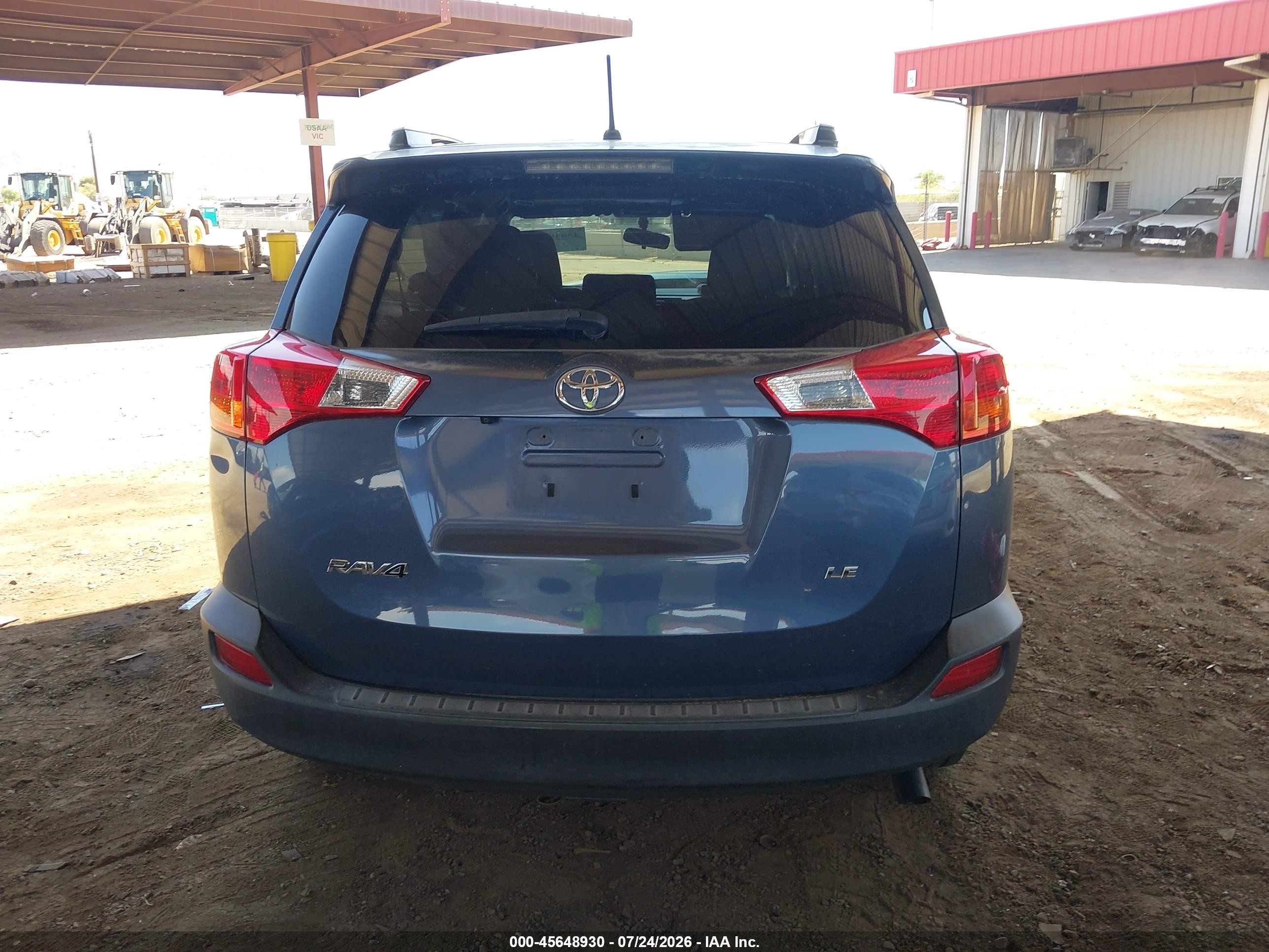 2014 Toyota Rav4 Le Gray vin: JTMZFREV1ED034530
