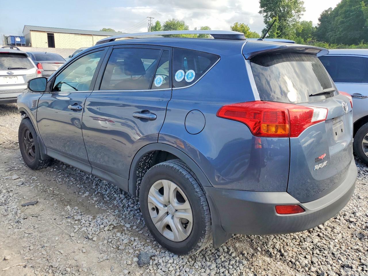 2014 Toyota Rav4 Le Blue vin: JTMZFREV1ED037881