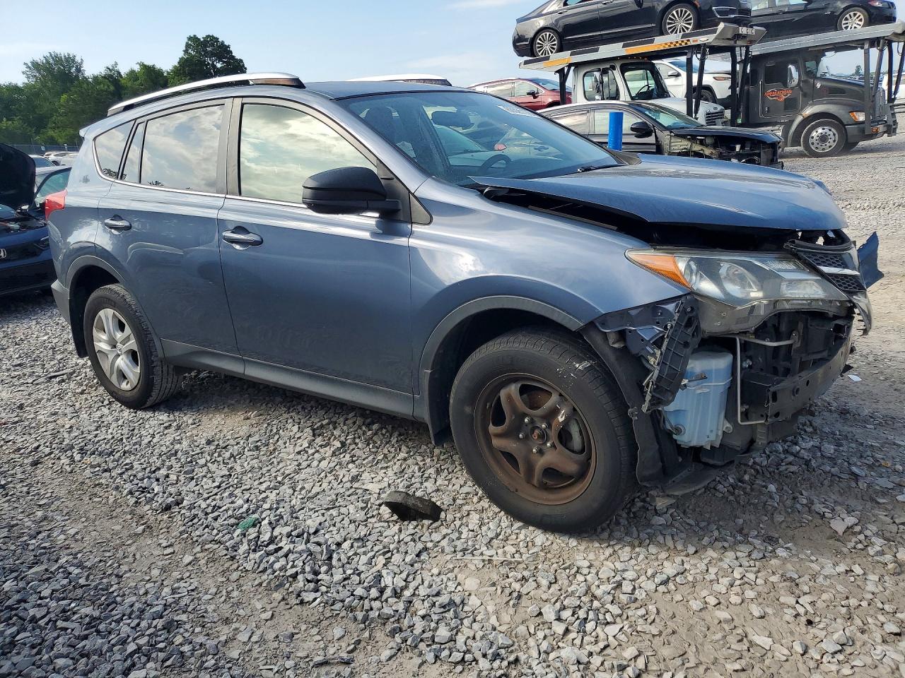 2014 Toyota Rav4 Le Blue vin: JTMZFREV1ED037881