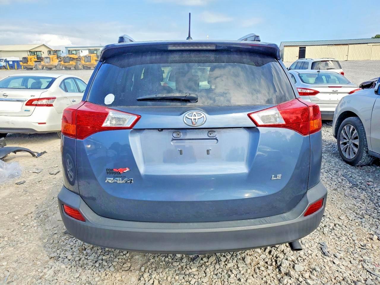 2014 Toyota Rav4 Le Blue vin: JTMZFREV1ED037881