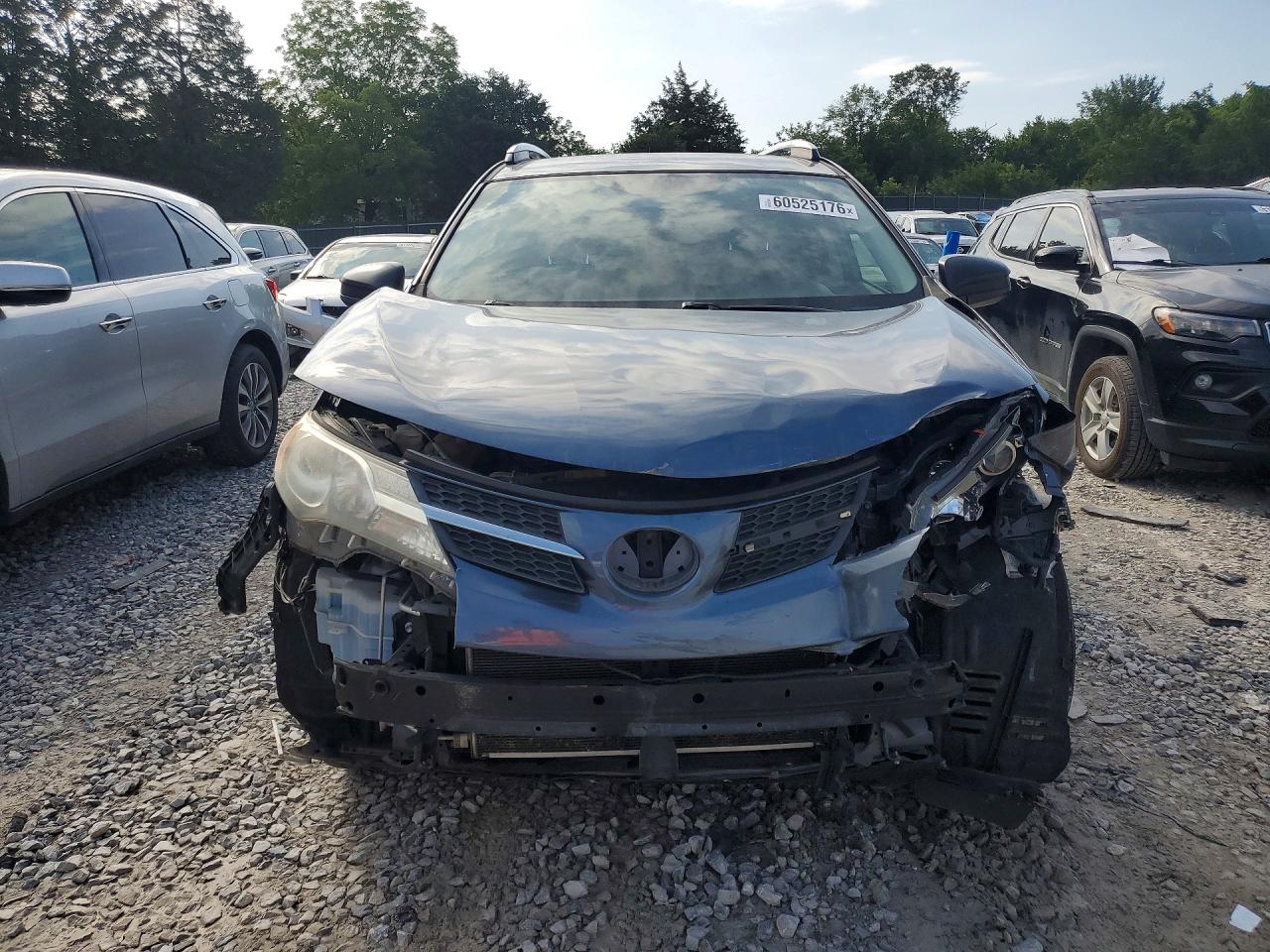2014 Toyota Rav4 Le Blue vin: JTMZFREV1ED037881