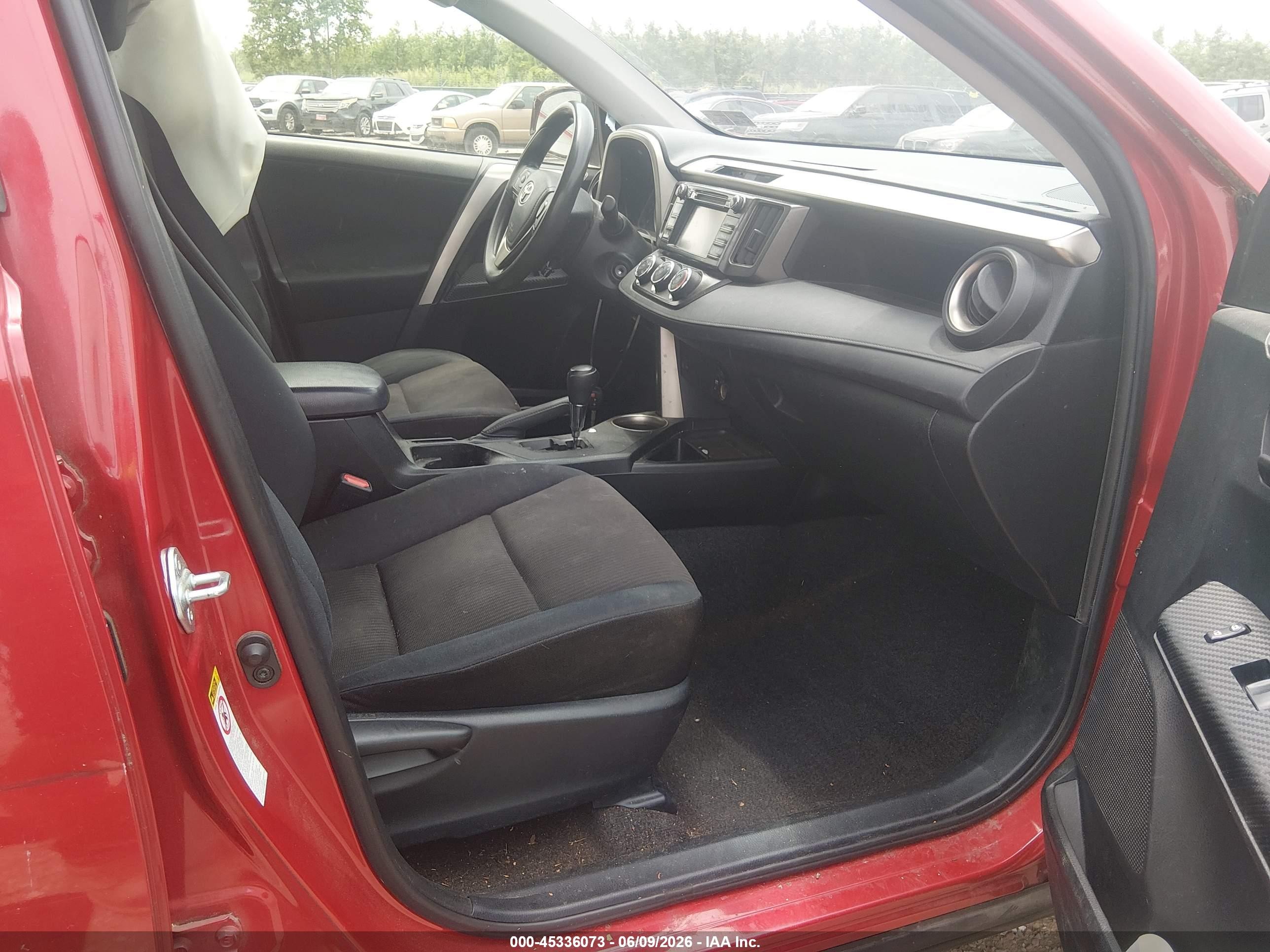 2014 Toyota Rav4 Le Red vin: JTMZFREV1ED041946