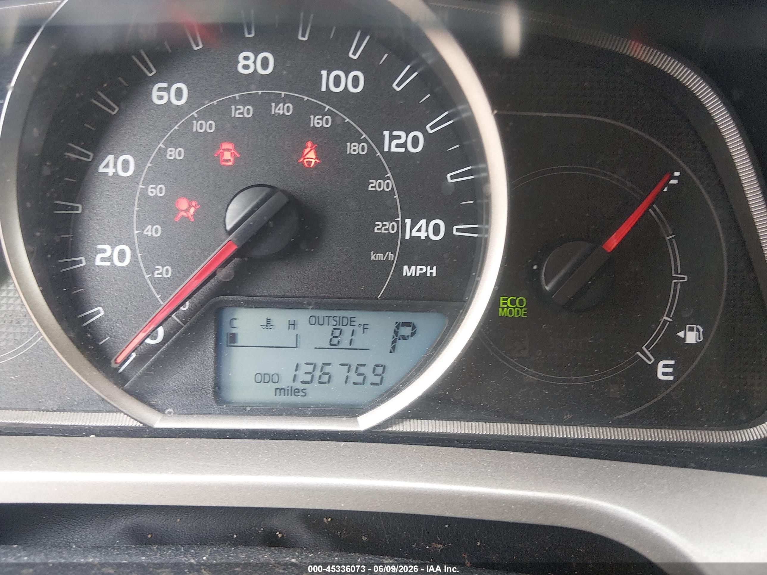 2014 Toyota Rav4 Le Red vin: JTMZFREV1ED041946