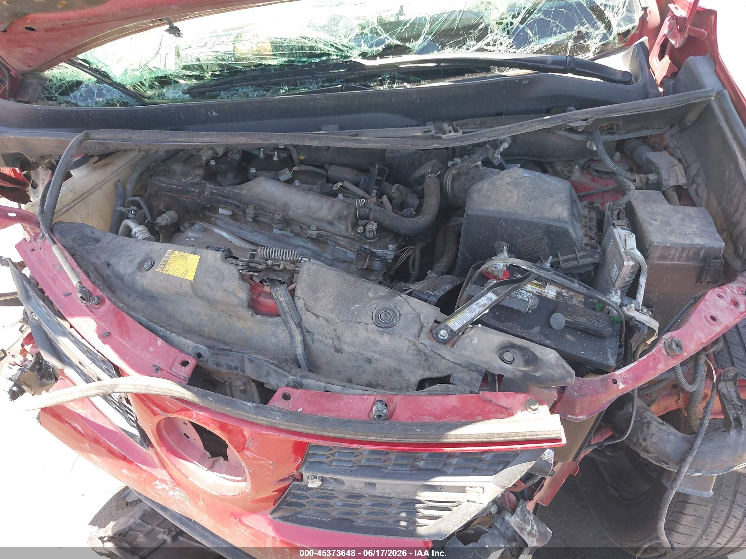 2014 Toyota Rav4 Le Red vin: JTMZFREV1EJ017941