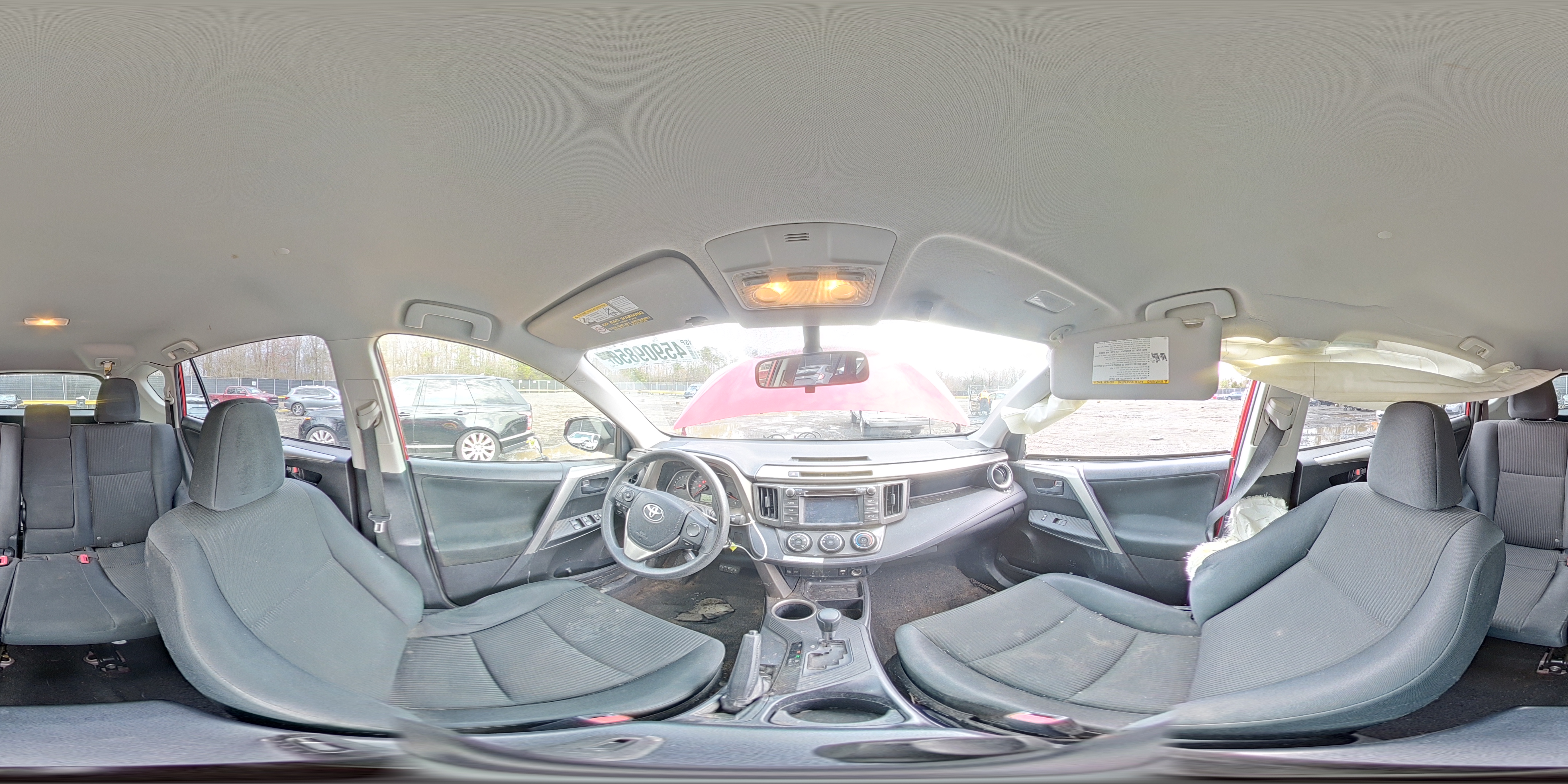 2015 Toyota Rav4 Le Red vin: JTMZFREV1FD074690