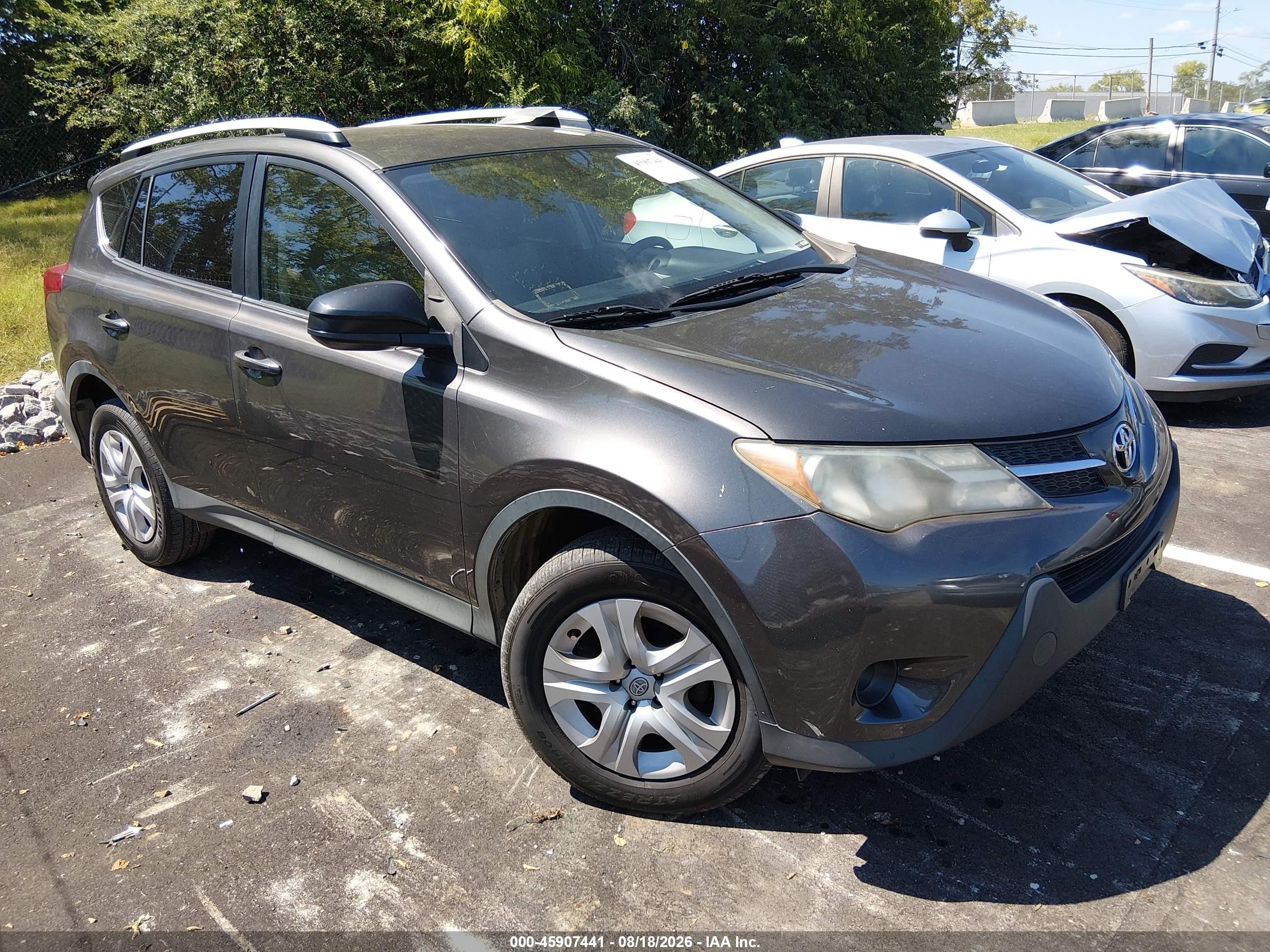2013 Toyota Rav4 Le Gray vin: JTMZFREV2D5008477