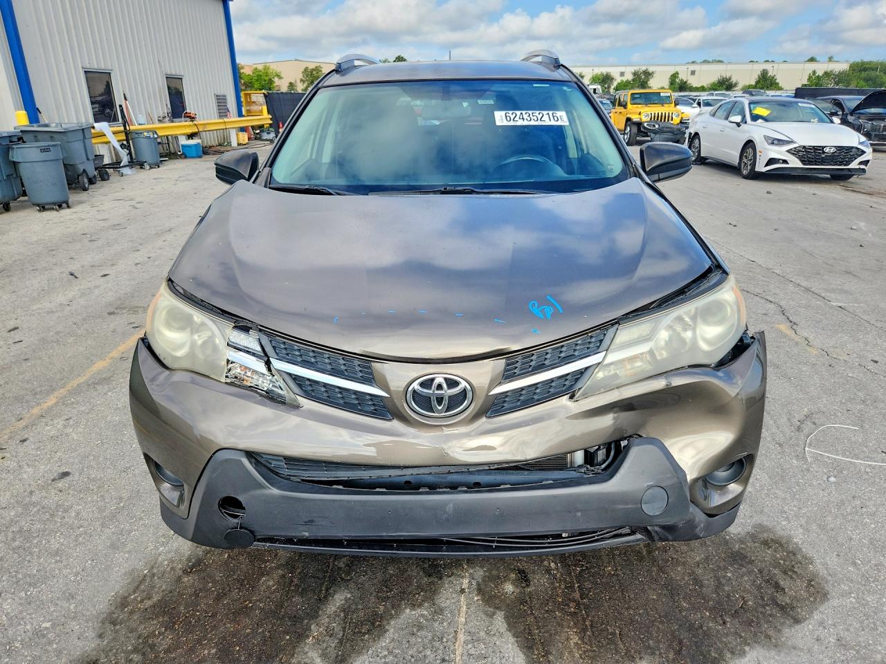 2014 Toyota Rav4 Le Коричневый vin: JTMZFREV2ED037209