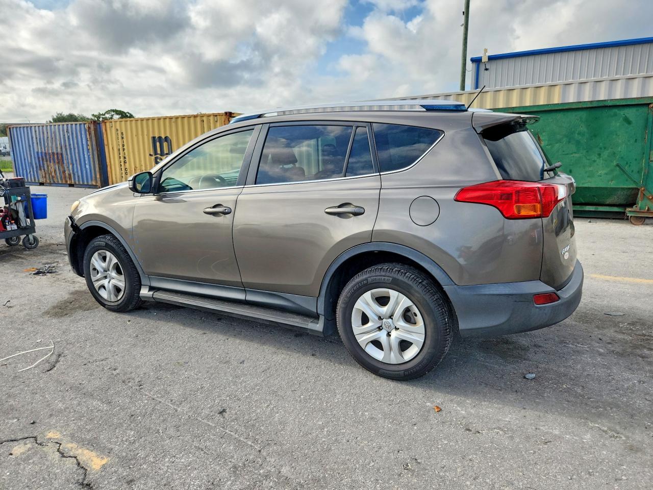 2014 Toyota Rav4 Le Коричневый vin: JTMZFREV2ED037209