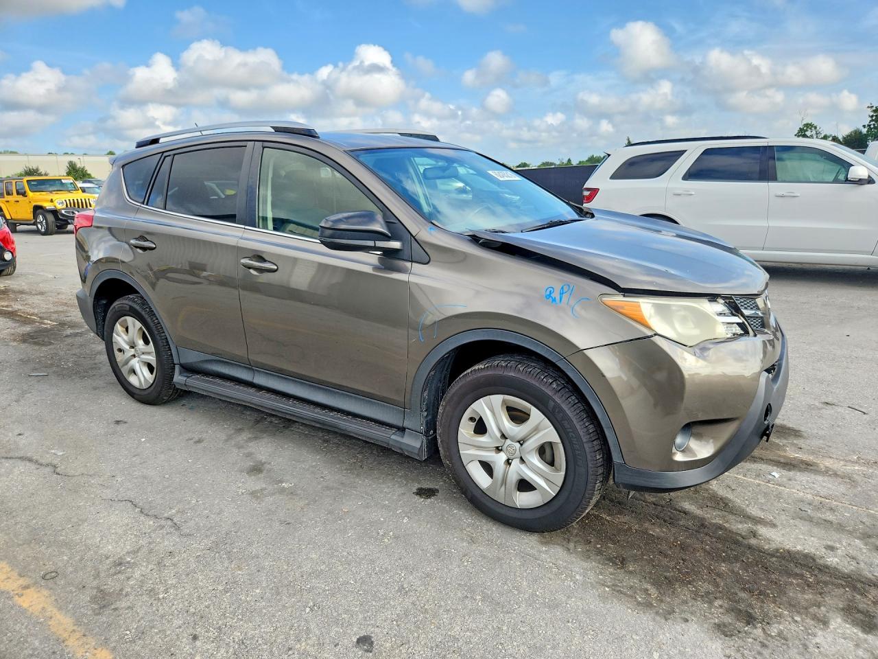 2014 Toyota Rav4 Le Коричневый vin: JTMZFREV2ED037209