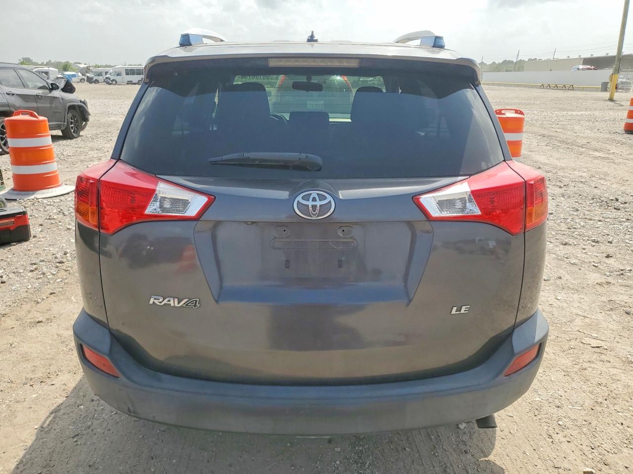 2014 Toyota Rav4 Le Серый vin: JTMZFREV2EJ020203