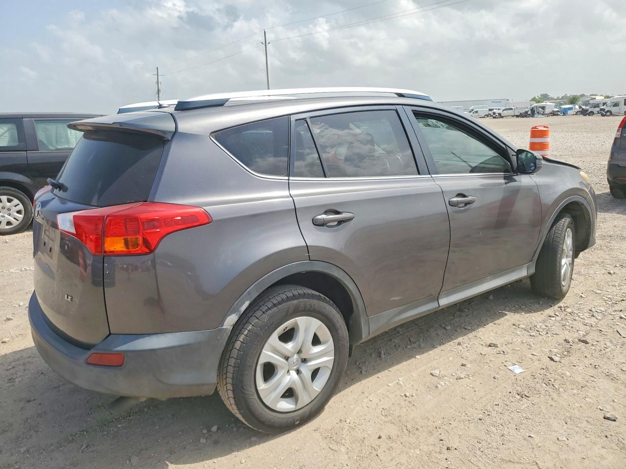 2014 Toyota Rav4 Le Серый vin: JTMZFREV2EJ020203
