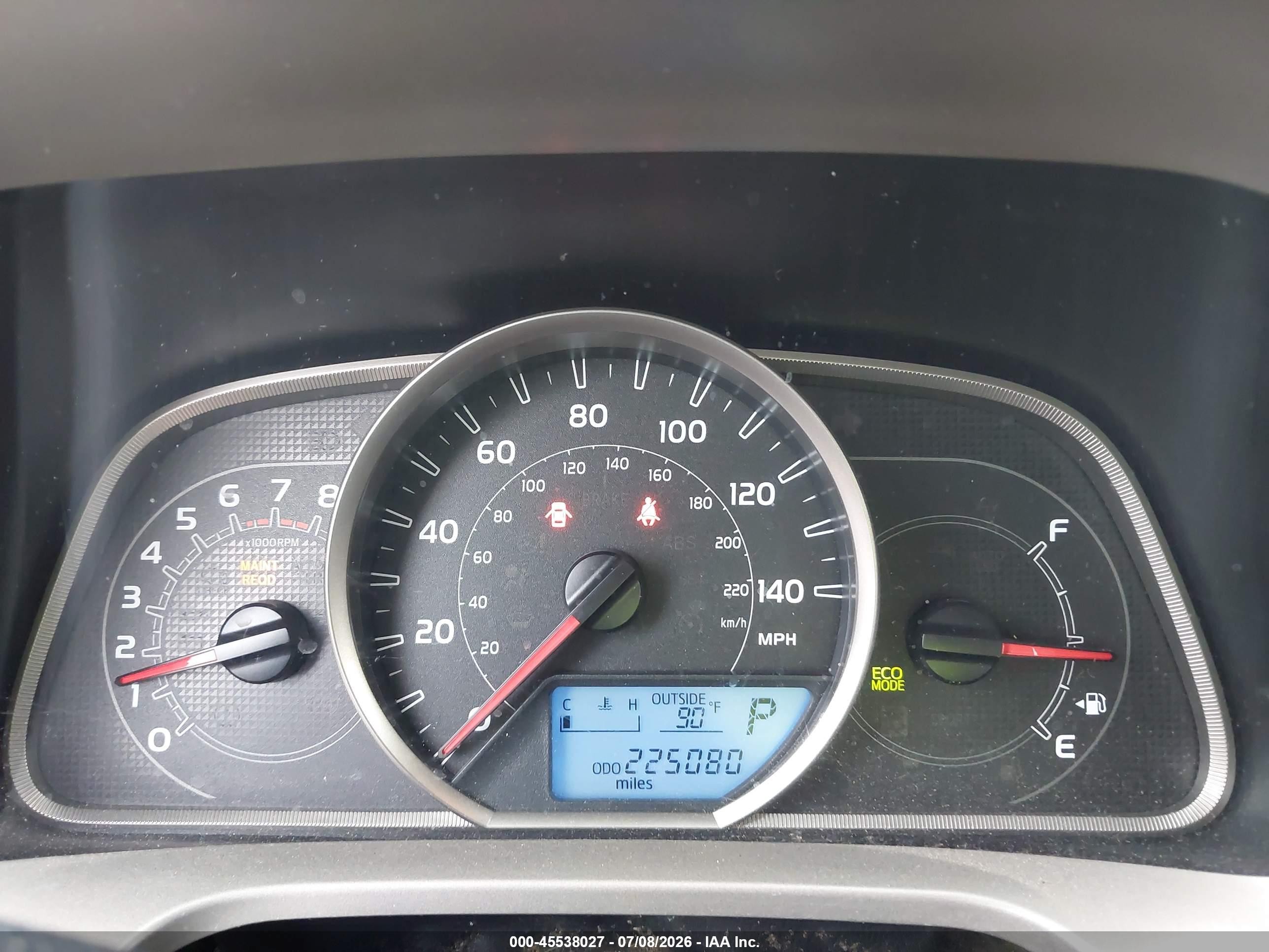 2014 Toyota Rav4 Le Gray vin: JTMZFREV2EJ021478