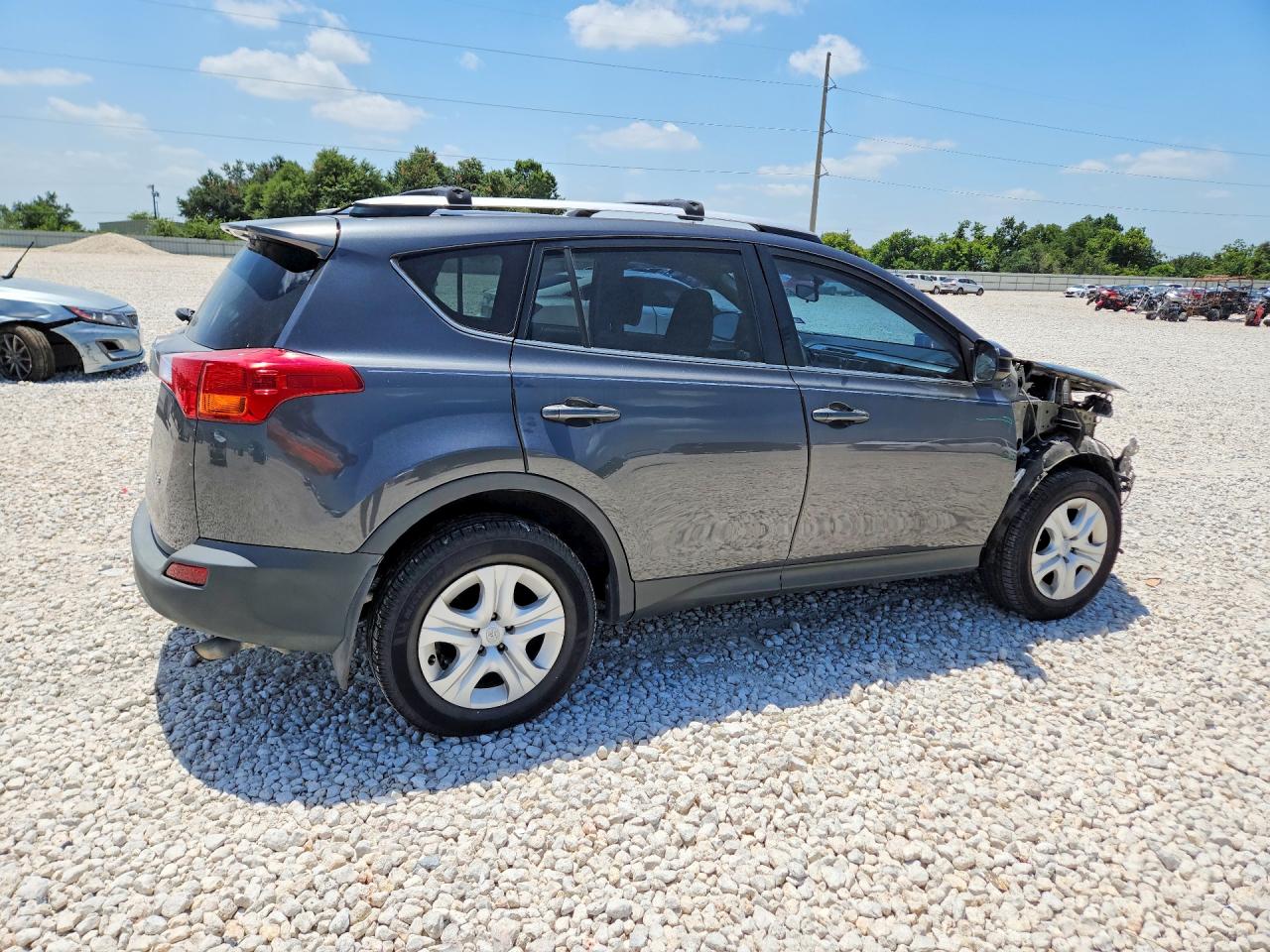 2015 Toyota Rav4 Le Gray vin: JTMZFREV2FJ056541