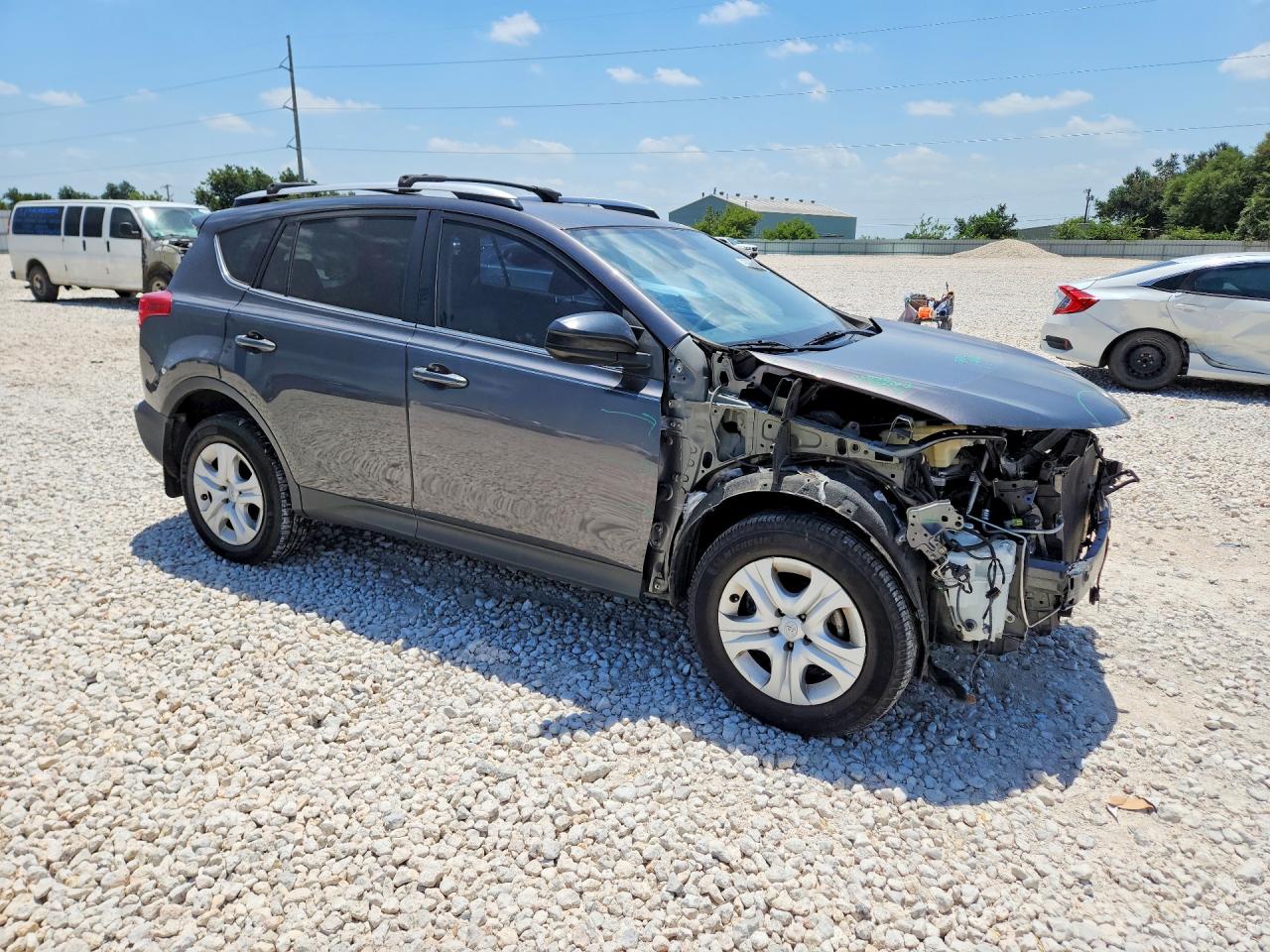 2015 Toyota Rav4 Le Gray vin: JTMZFREV2FJ056541