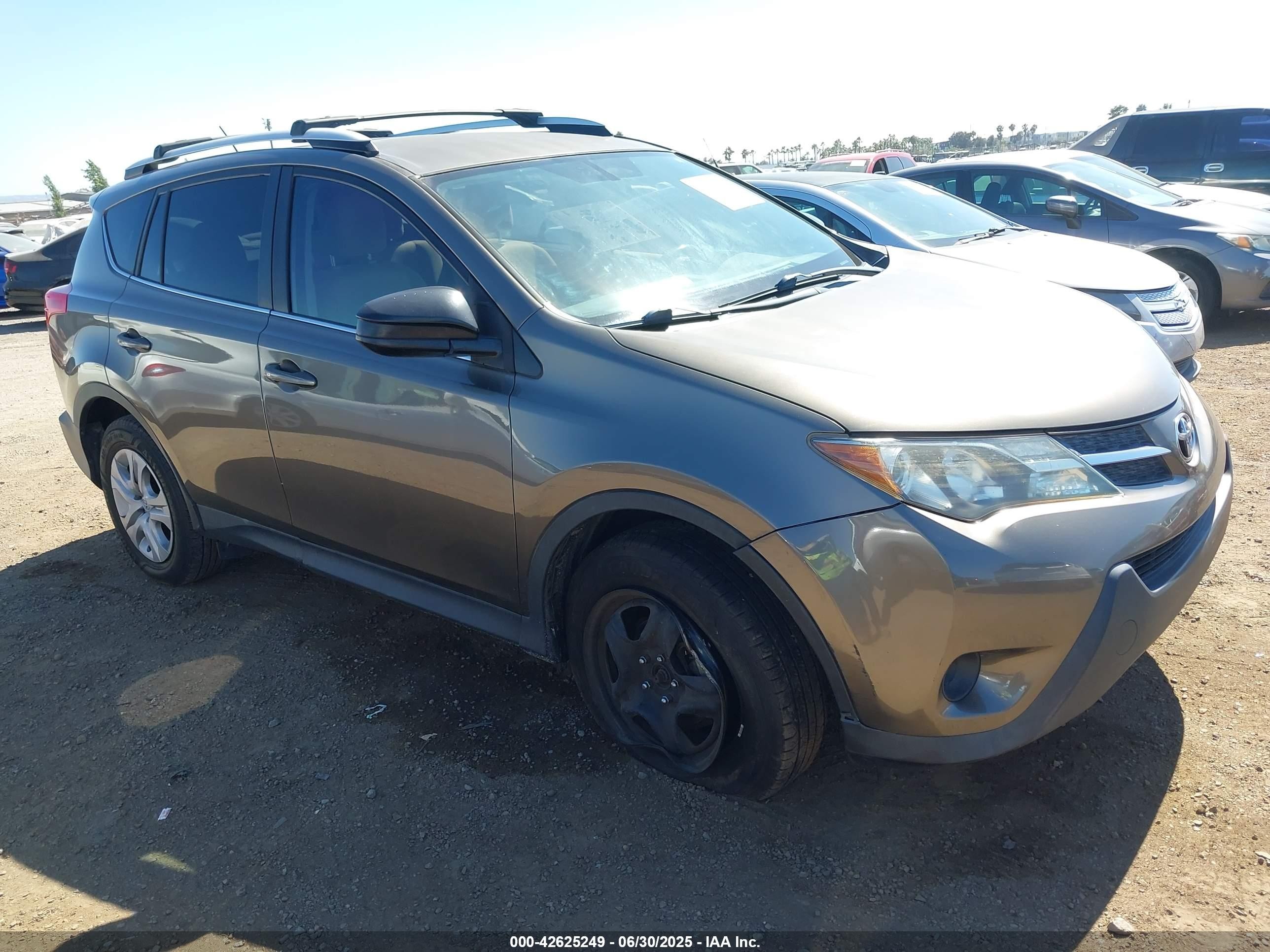 2013 Toyota Rav4 Le Gray vin: JTMZFREV3DD005609