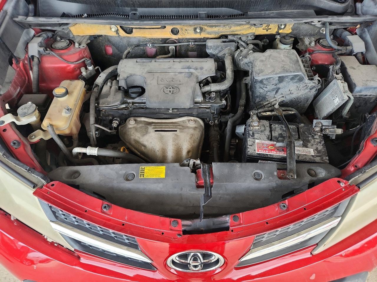 2013 Toyota Rav4 Le Red vin: JTMZFREV3DD025147