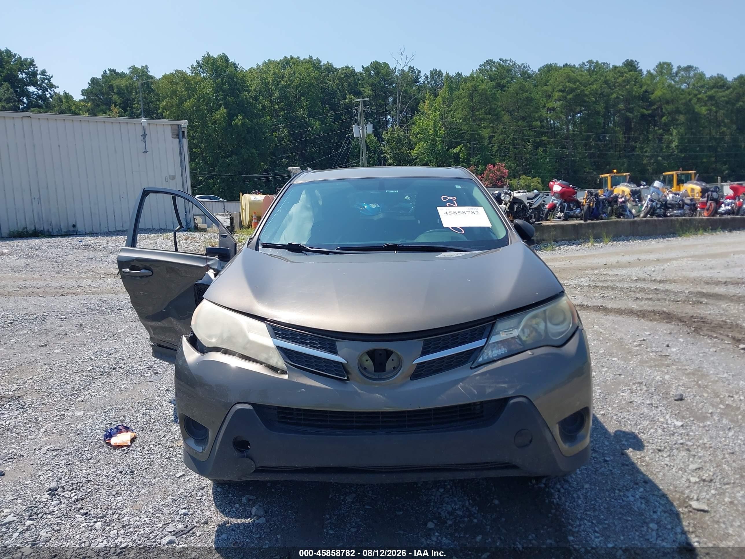 2014 Toyota Rav4 Le Серый vin: JTMZFREV3ED042628