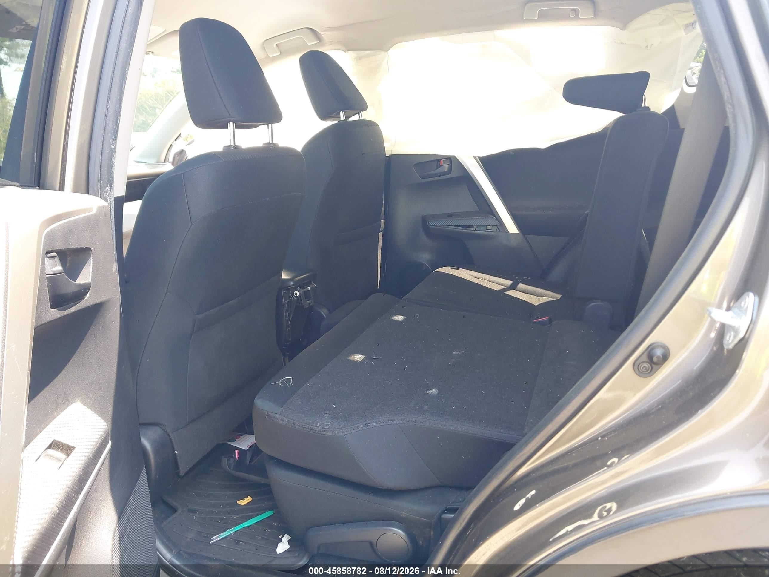 2014 Toyota Rav4 Le Серый vin: JTMZFREV3ED042628