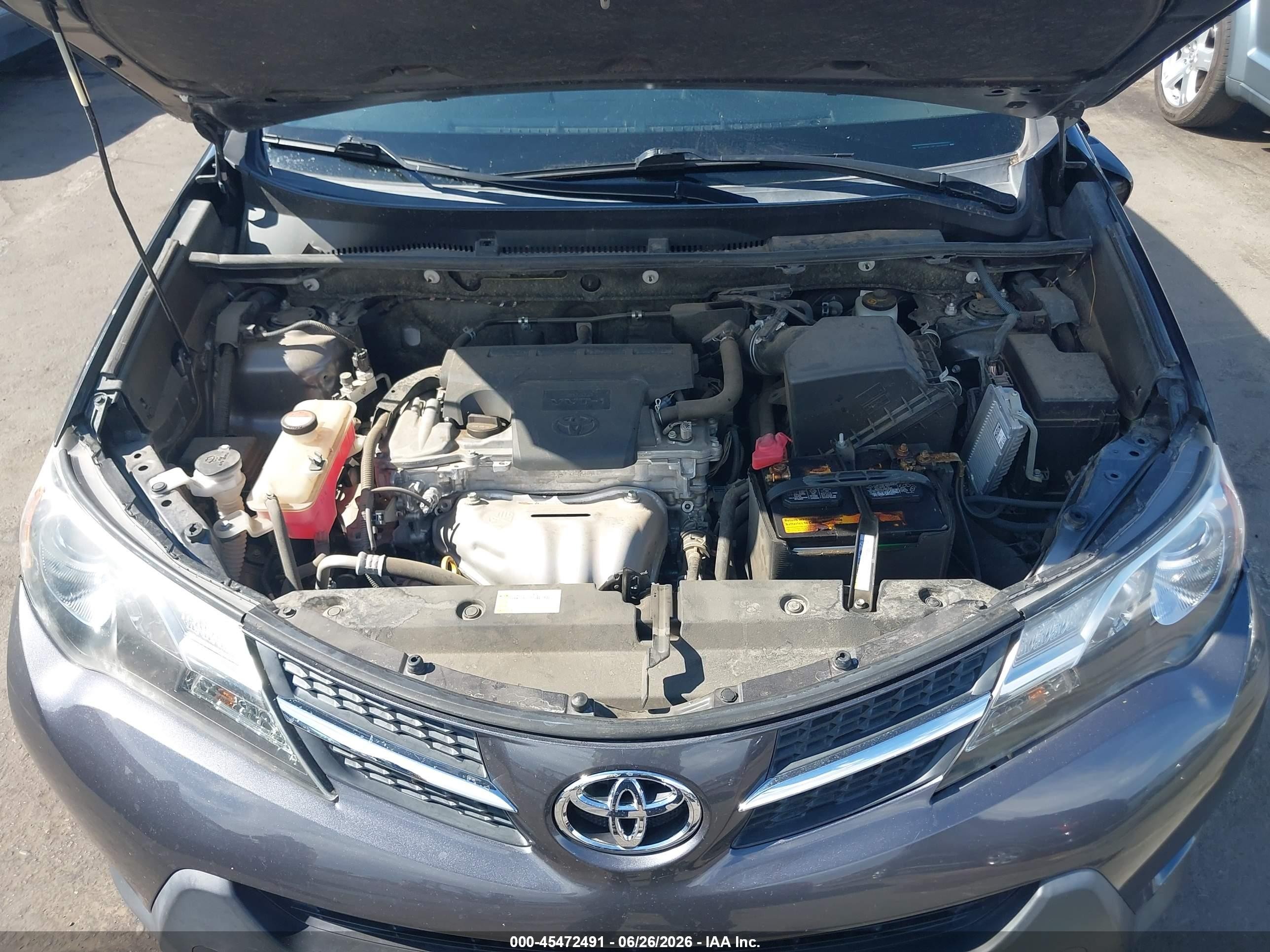 2015 Toyota Rav4 Le Gray vin: JTMZFREV3FJ050389