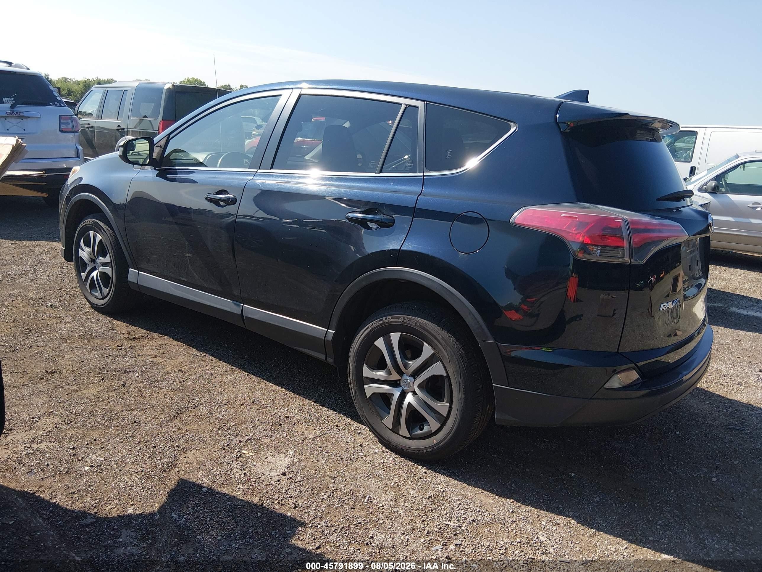 2017 Toyota Rav4 Le Blue vin: JTMZFREV3HJ717285