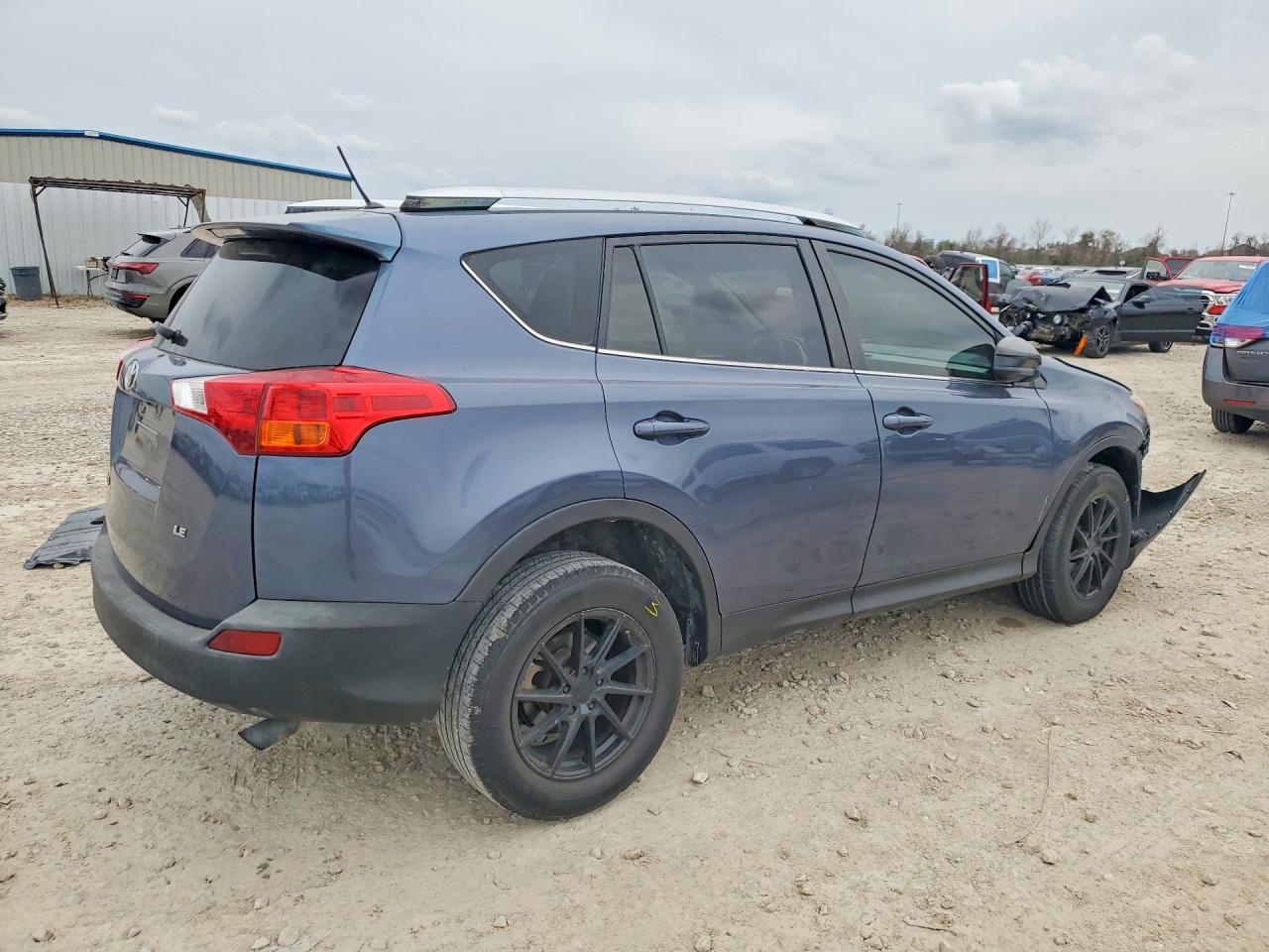 2014 Toyota Rav4 Le Синий vin: JTMZFREV4ED036711