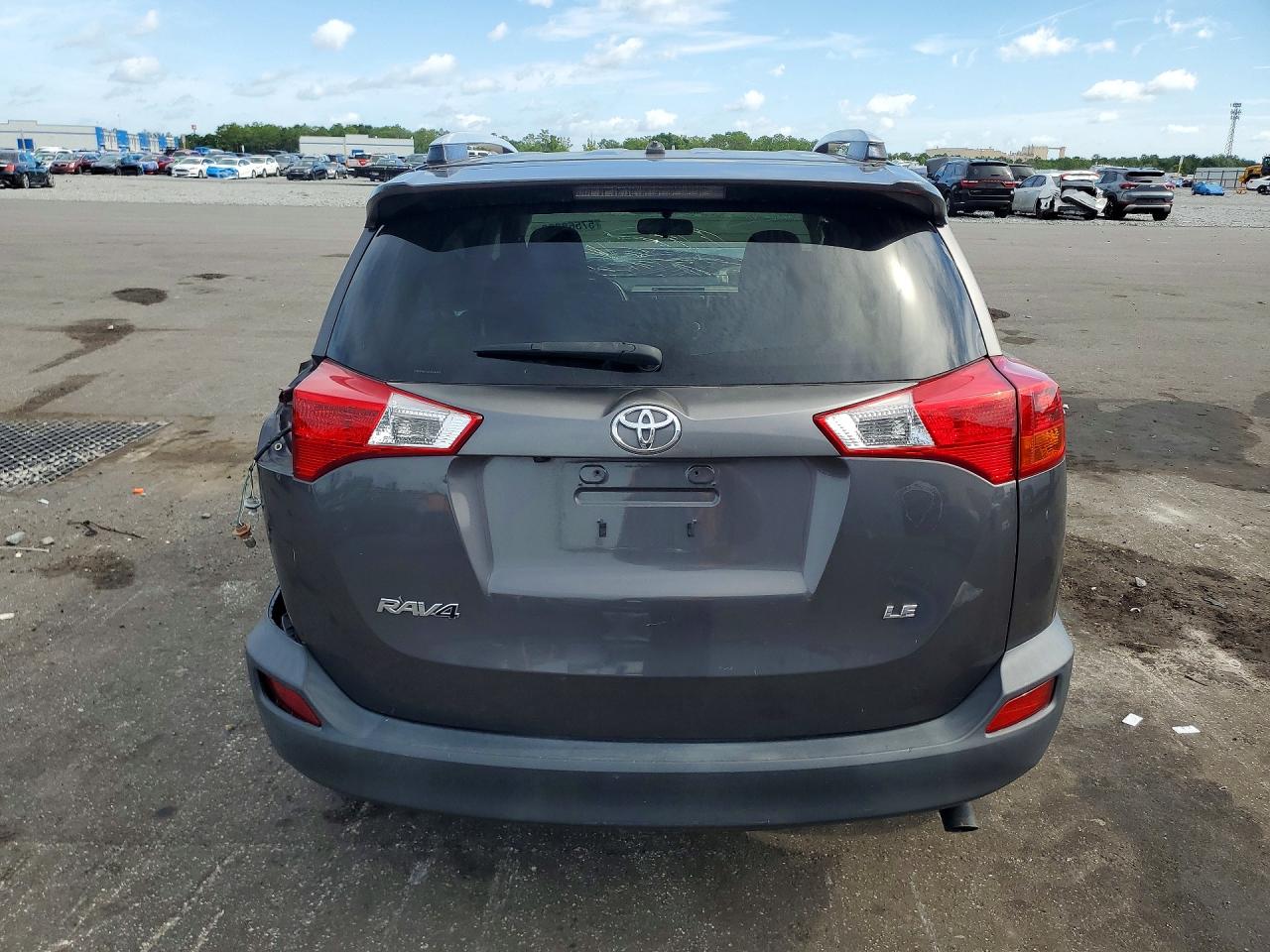 2014 Toyota Rav4 Le Серый vin: JTMZFREV4EJ004973