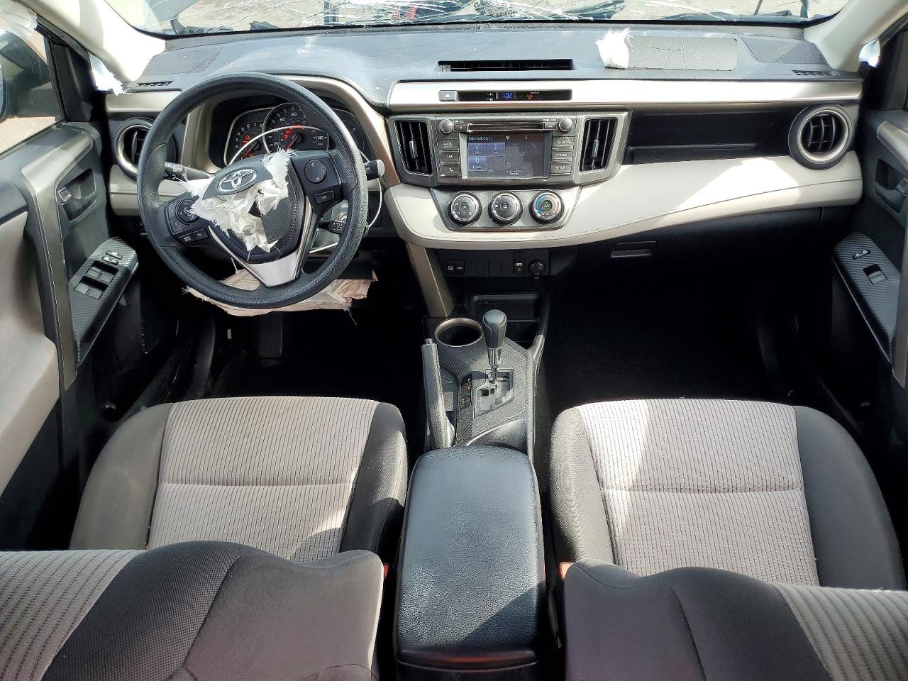 2014 Toyota Rav4 Le Серый vin: JTMZFREV4EJ004973