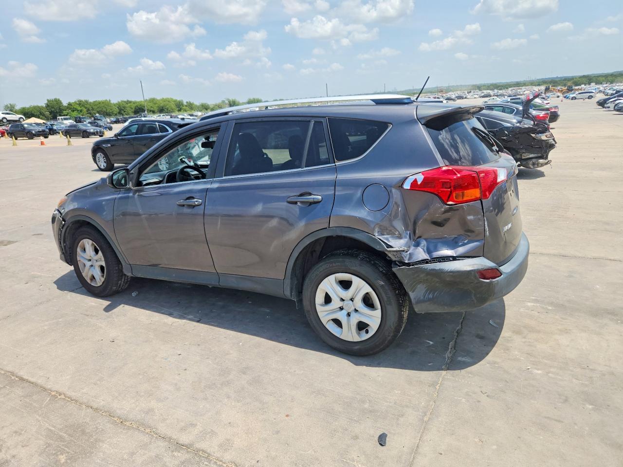 2014 Toyota Rav4 Le Gray vin: JTMZFREV4EJ013432
