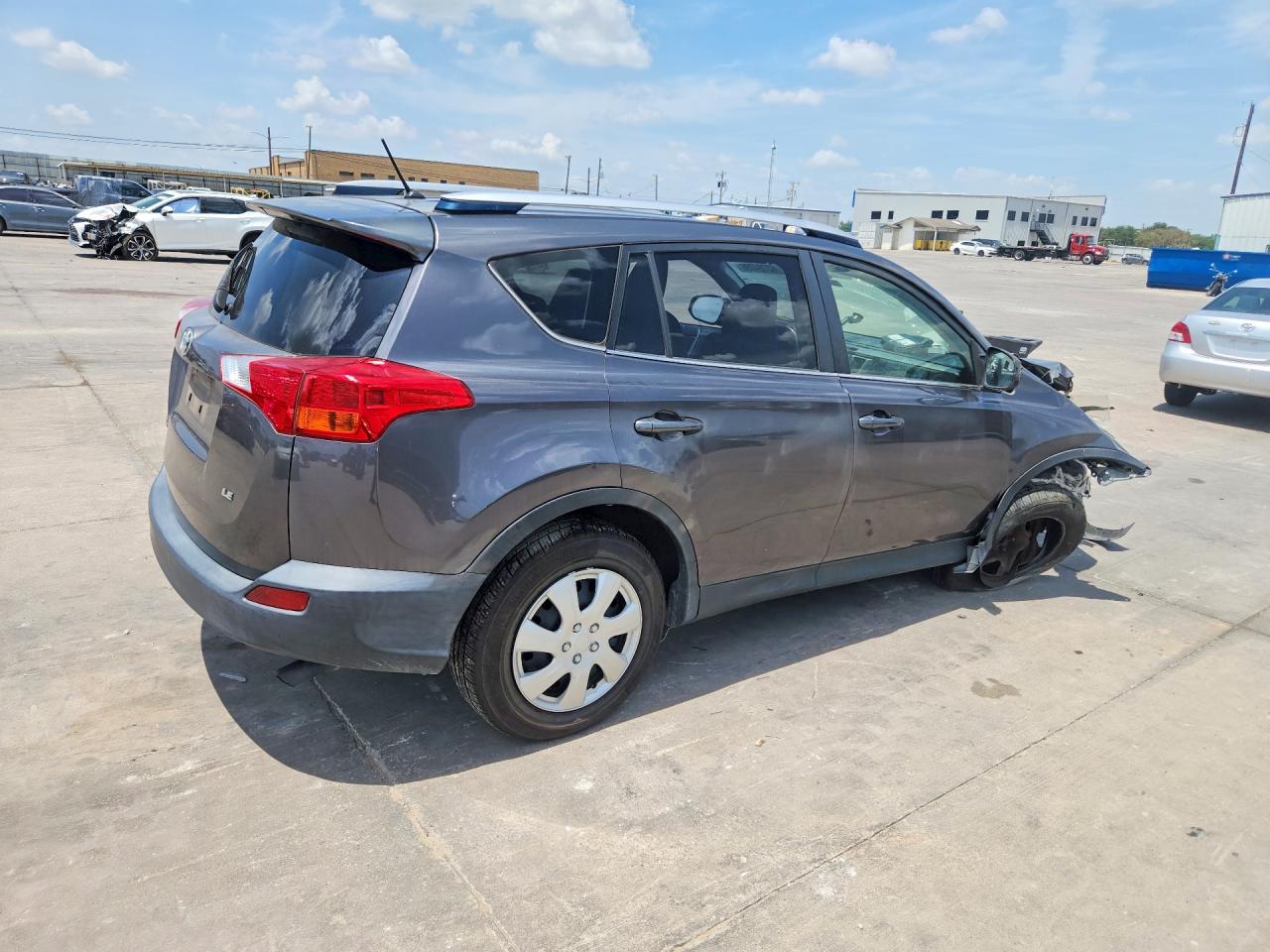 2014 Toyota Rav4 Le Gray vin: JTMZFREV4EJ013432
