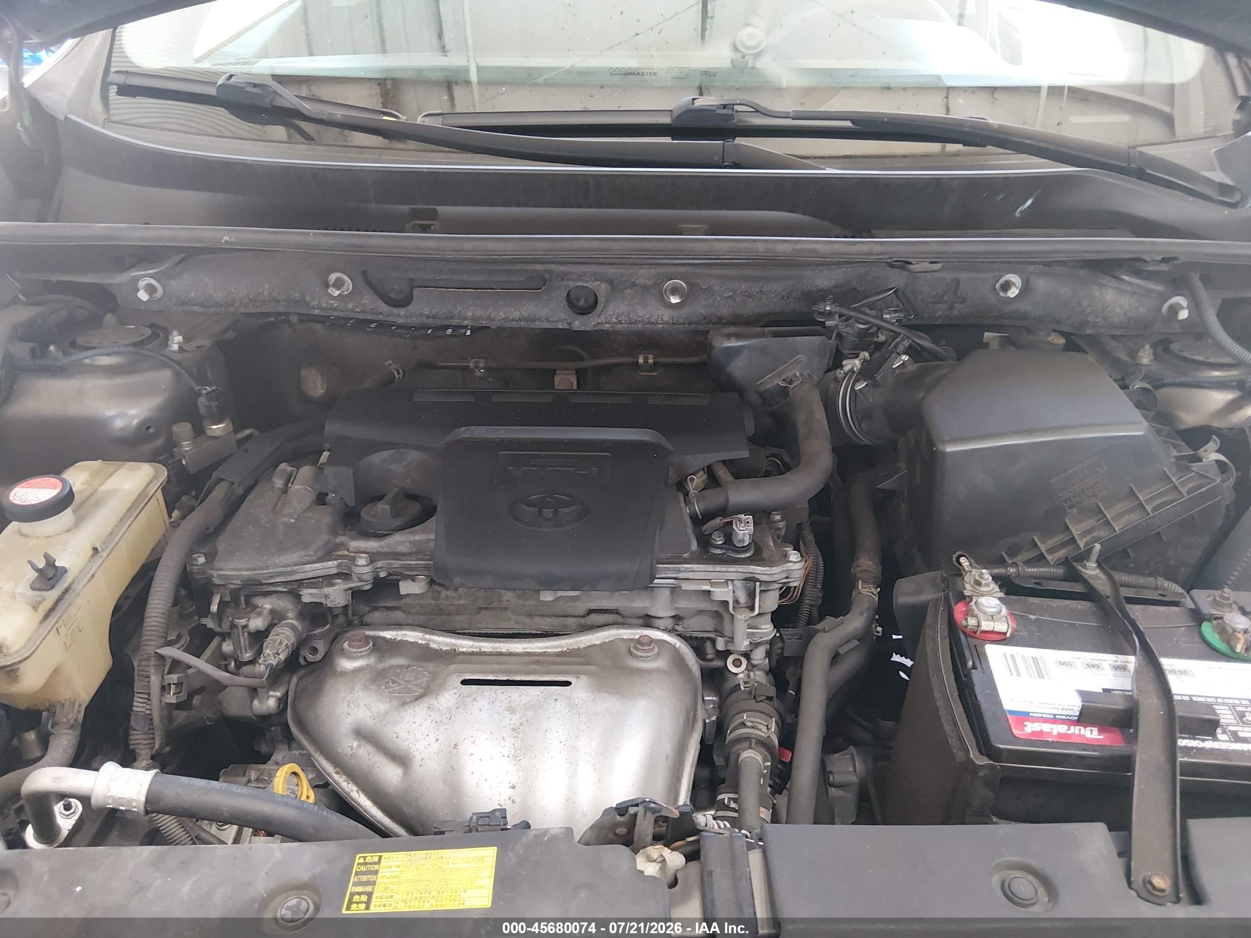 2015 Toyota Rav4 Le Beige vin: JTMZFREV4FD043658