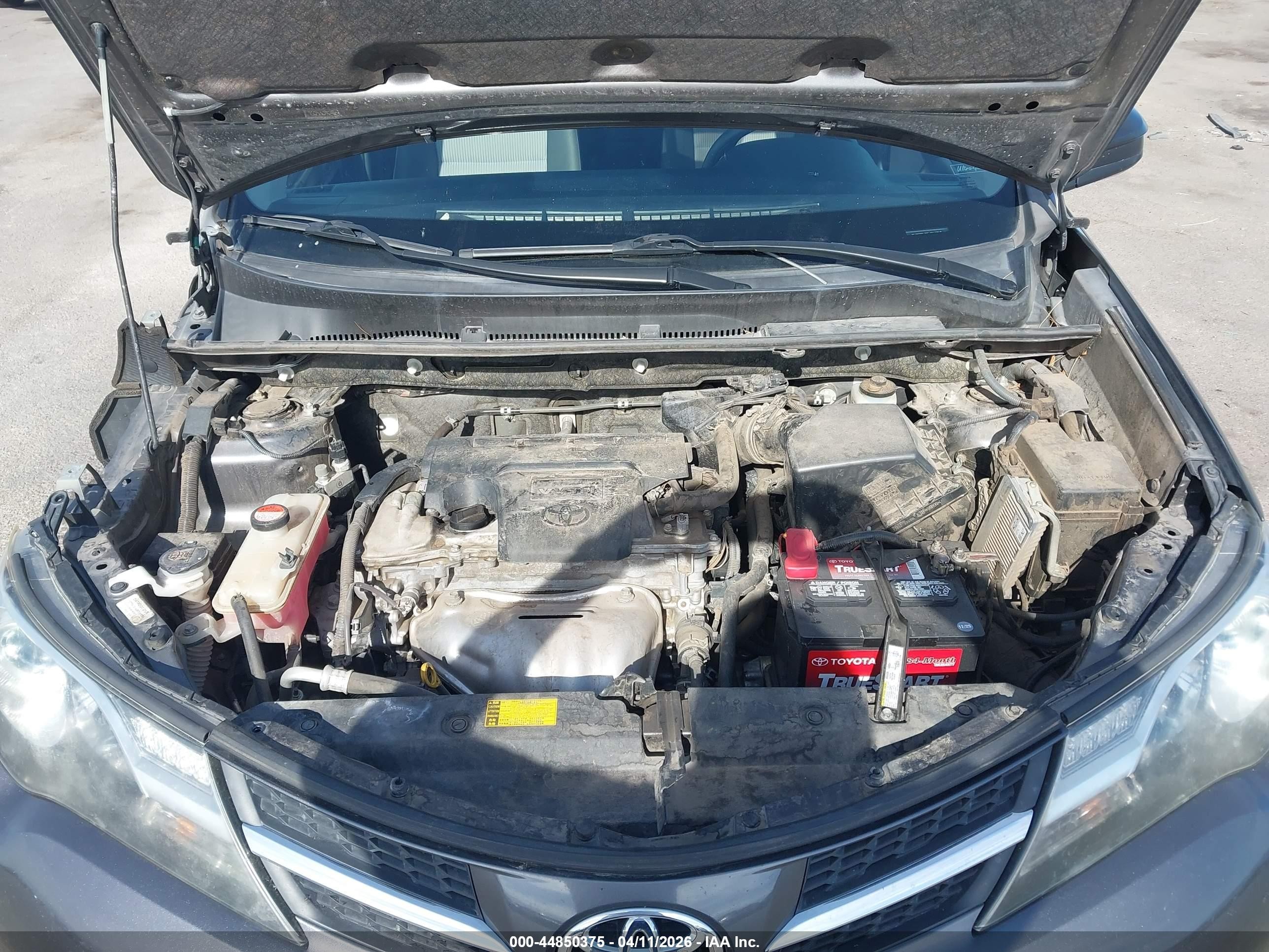 2014 Toyota Rav4 Le Серый vin: JTMZFREV5EJ016310