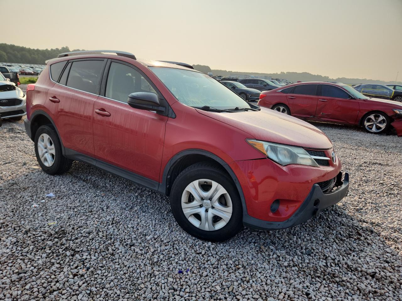2014 Toyota Rav4 Le Red vin: JTMZFREV5EJ017389