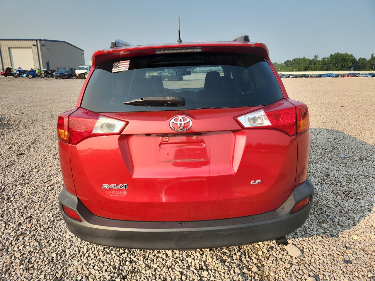 2014 Toyota Rav4 Le Red vin: JTMZFREV5EJ017389