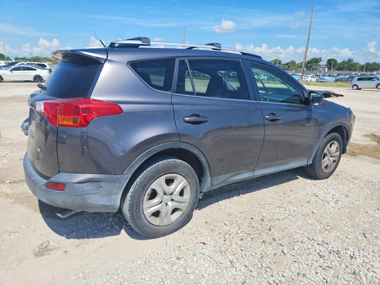 2014 Toyota Rav4 Le Gray vin: JTMZFREV5EJ019045