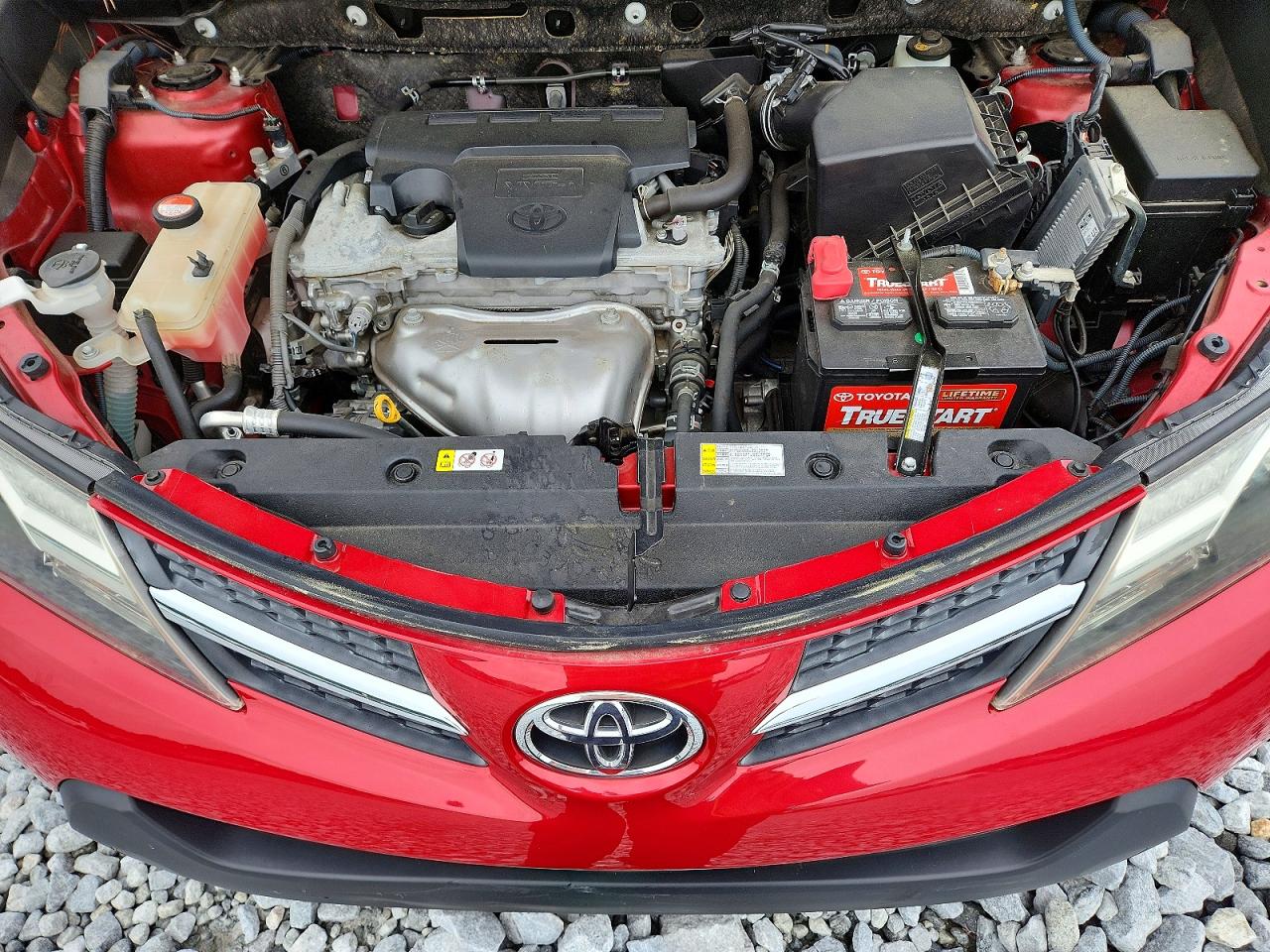 2015 Toyota Rav4 Le Red vin: JTMZFREV5FD073641