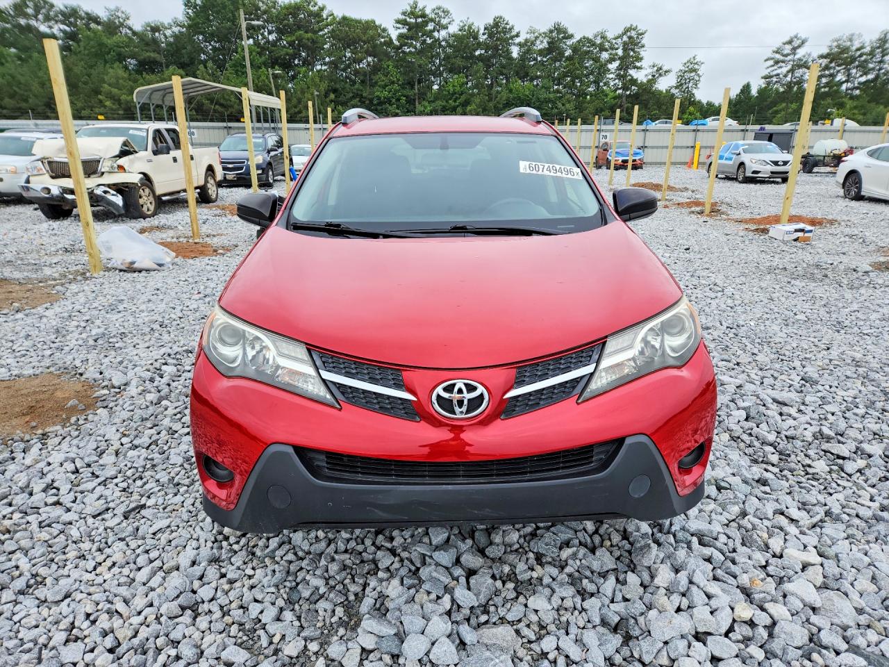 2015 Toyota Rav4 Le Red vin: JTMZFREV5FD073641