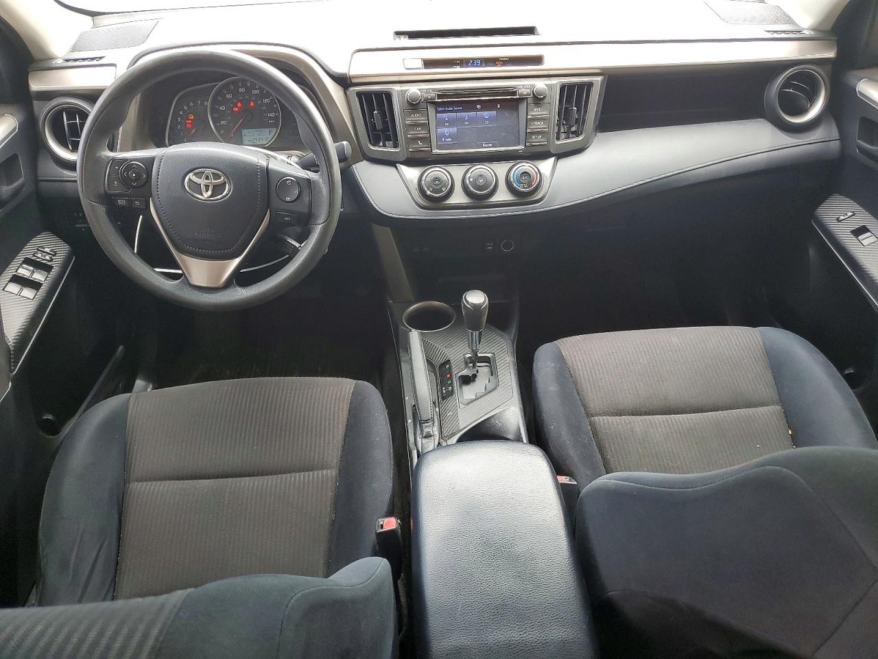 2014 Toyota Rav4 Le White vin: JTMZFREV6ED035012