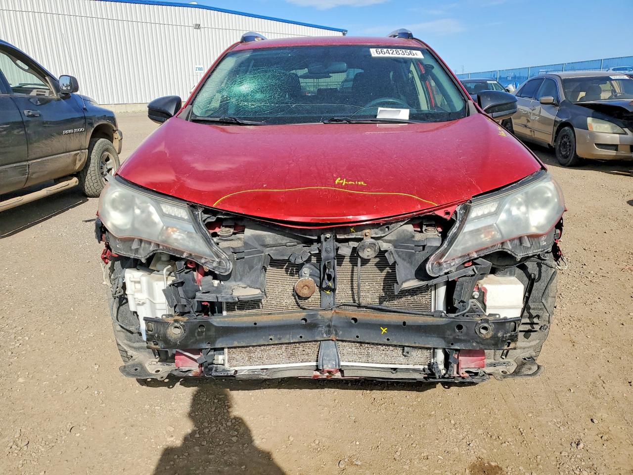 2014 Toyota Rav4 Le Red vin: JTMZFREV6EJ002416