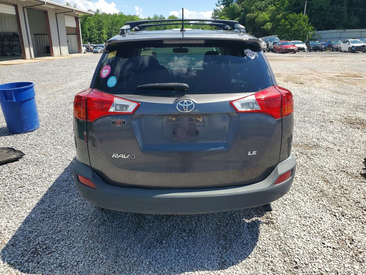 2014 Toyota Rav4 Le Gray vin: JTMZFREV6EJ004862