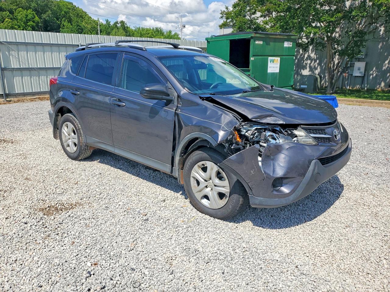 2014 Toyota Rav4 Le Gray vin: JTMZFREV6EJ004862